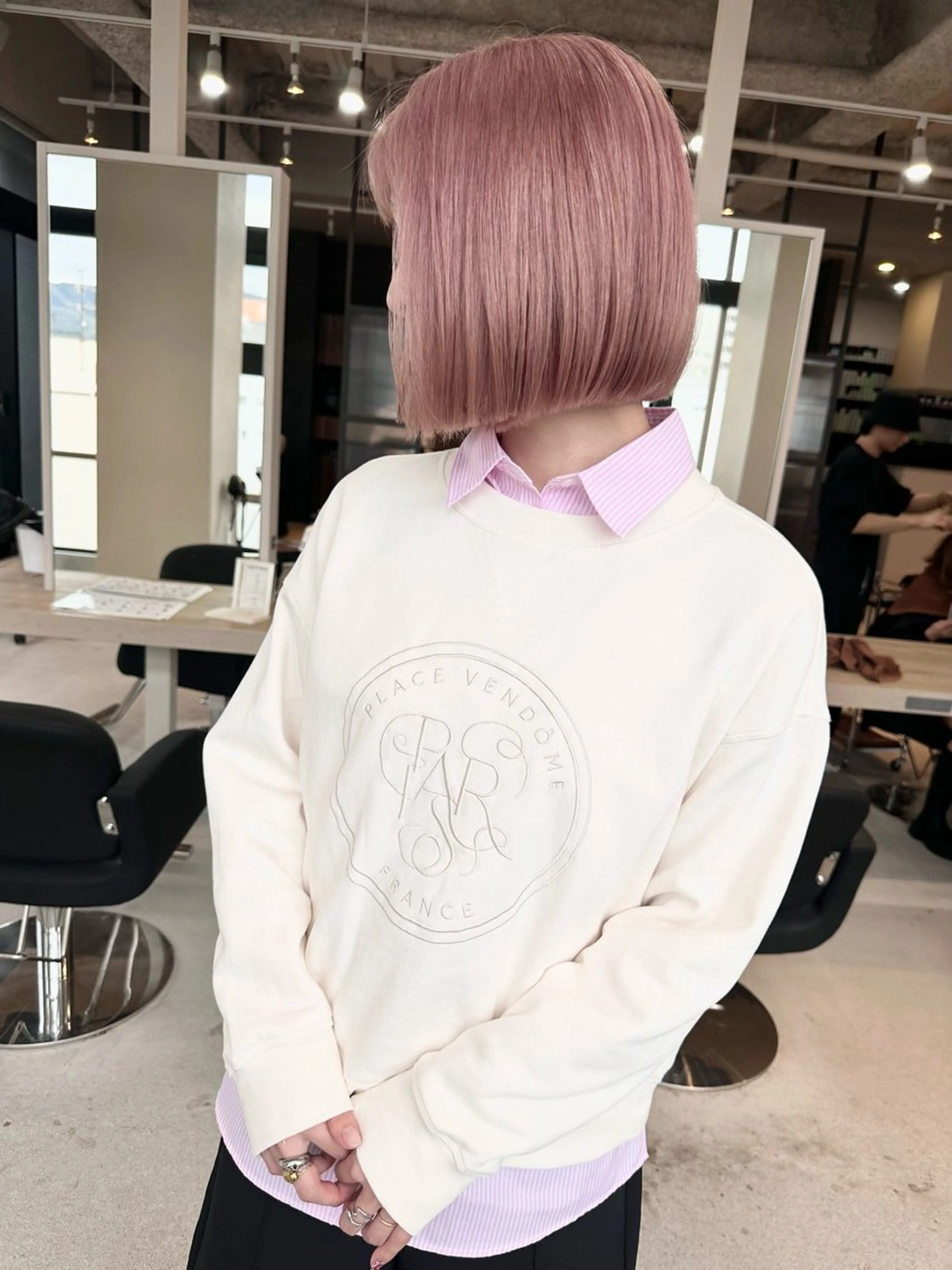 ショート カラー カット ヘアカラー トリートメント 井上 一平のヘアスタイル