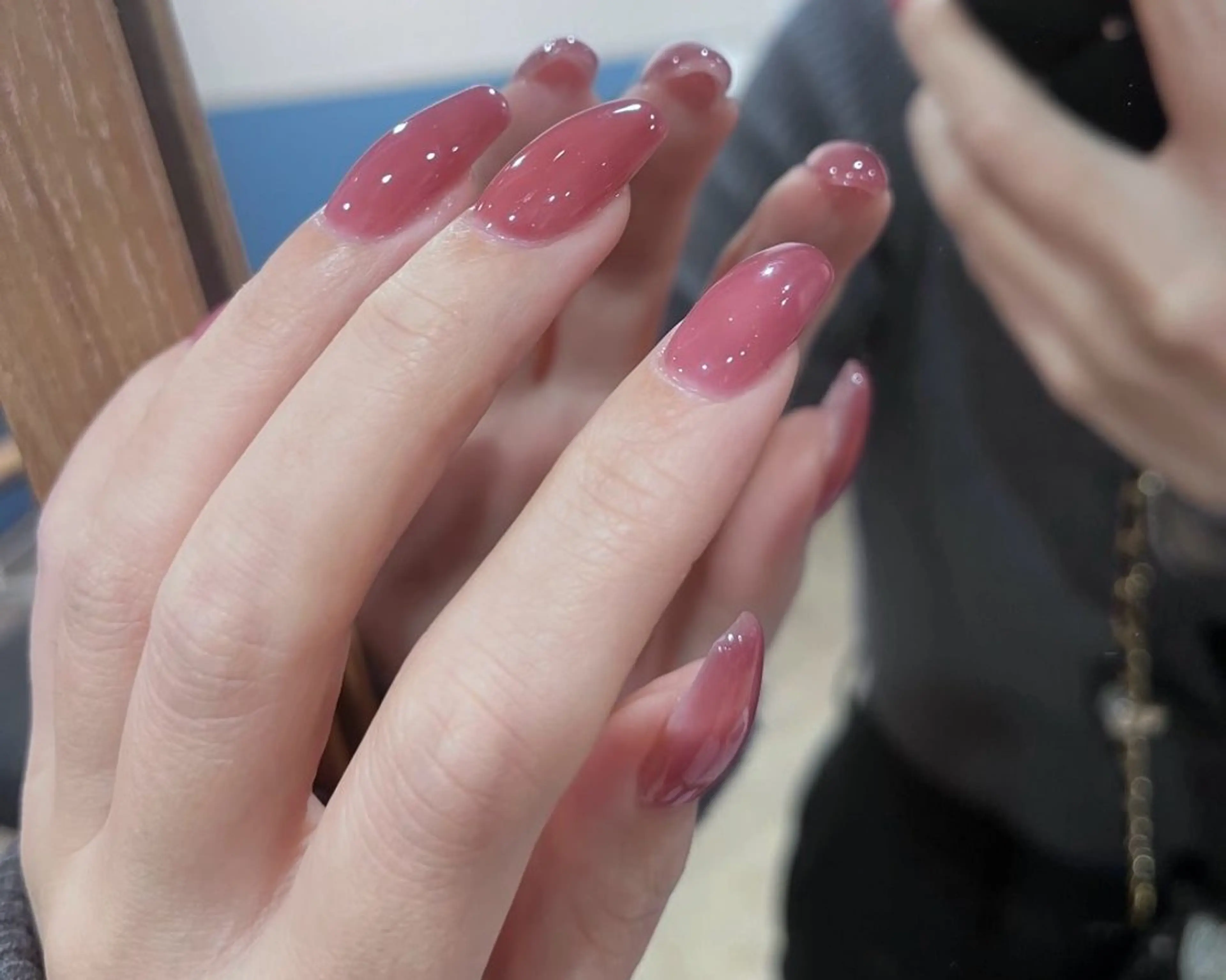 ネイル ピンク ハンドネイル 友田 晴香のネイルデザイン