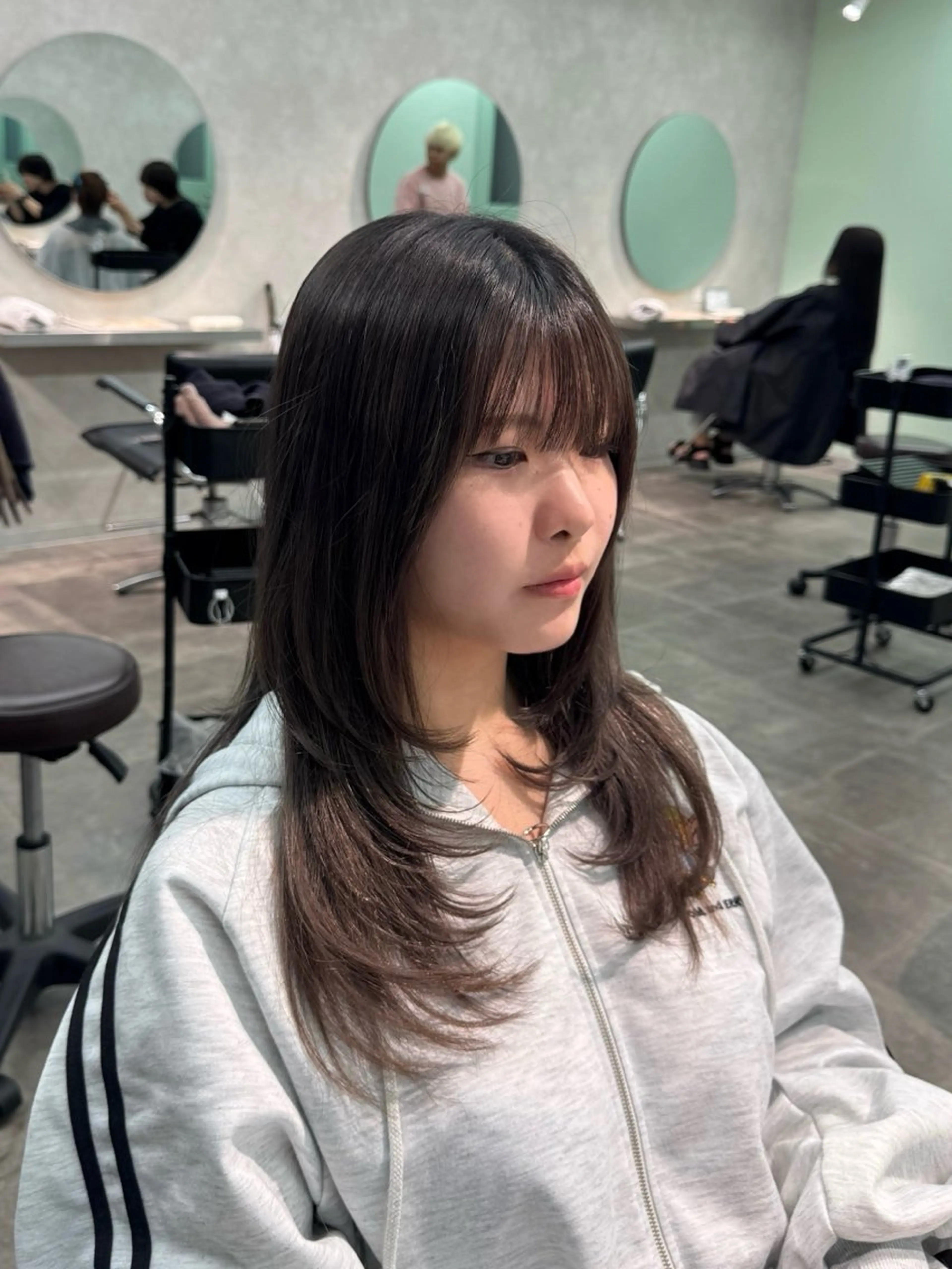 カラー カット ヘアカラー 韓国特化🇰🇷千葉 /レイヤーカット竜生のヘアスタイル