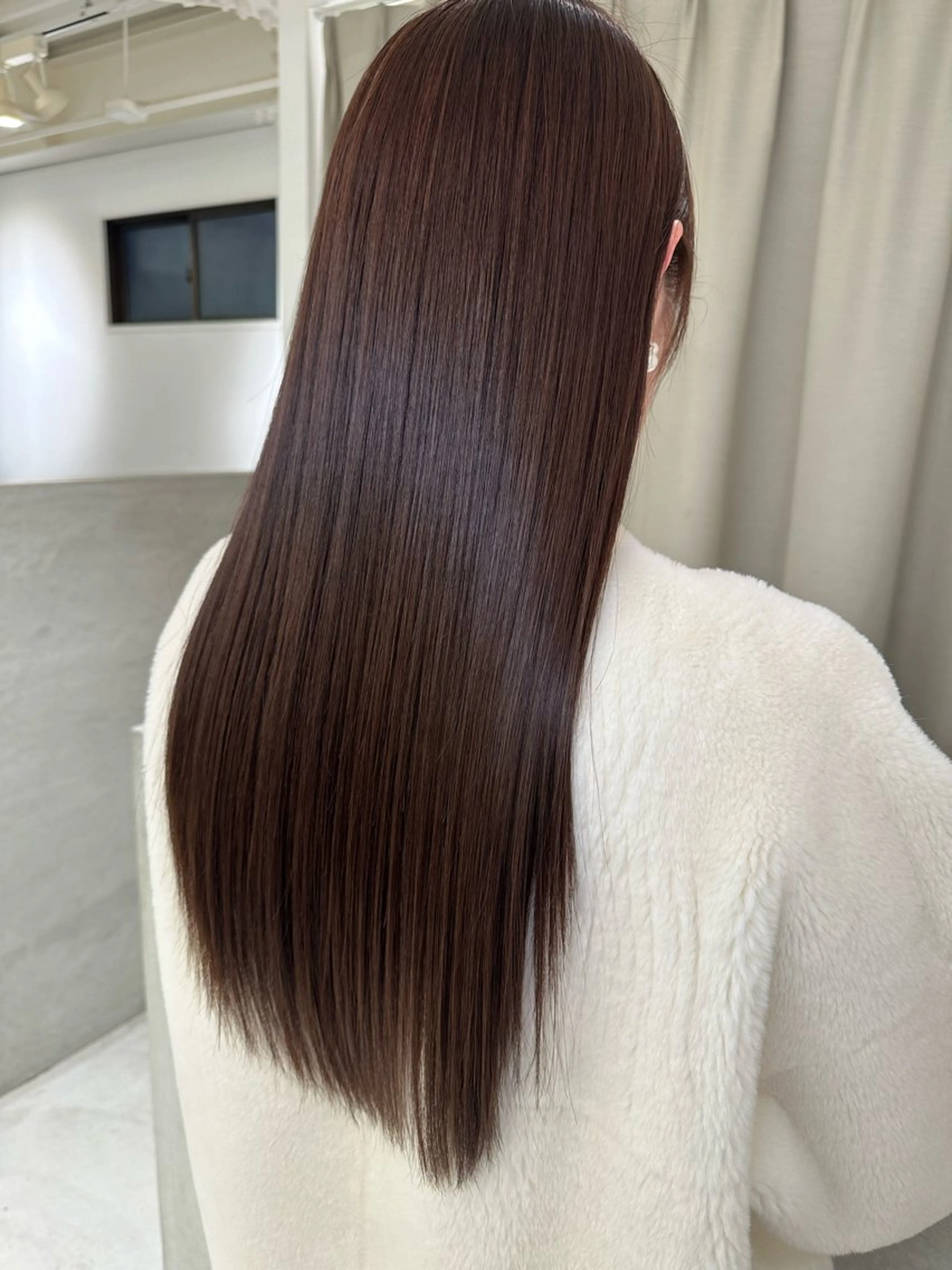 ロング カラー カット 縮毛矯正 soa.北堀江所属・soa.北堀江 🧃🫧のり🧃🫧のヘアスタイル