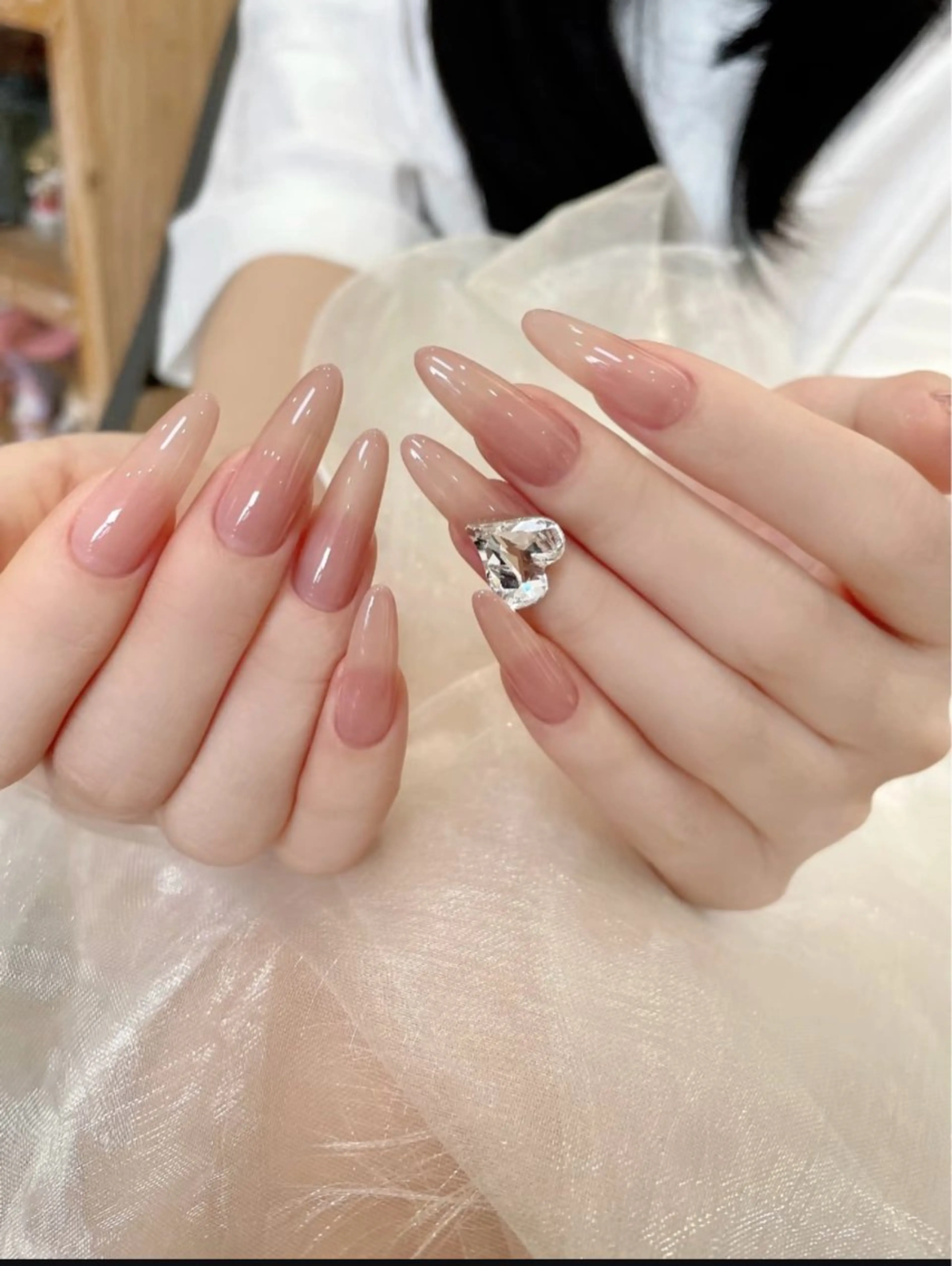 JRネイリスト　チップ長さだし　ワンかラ(オフあり別料金)の写真