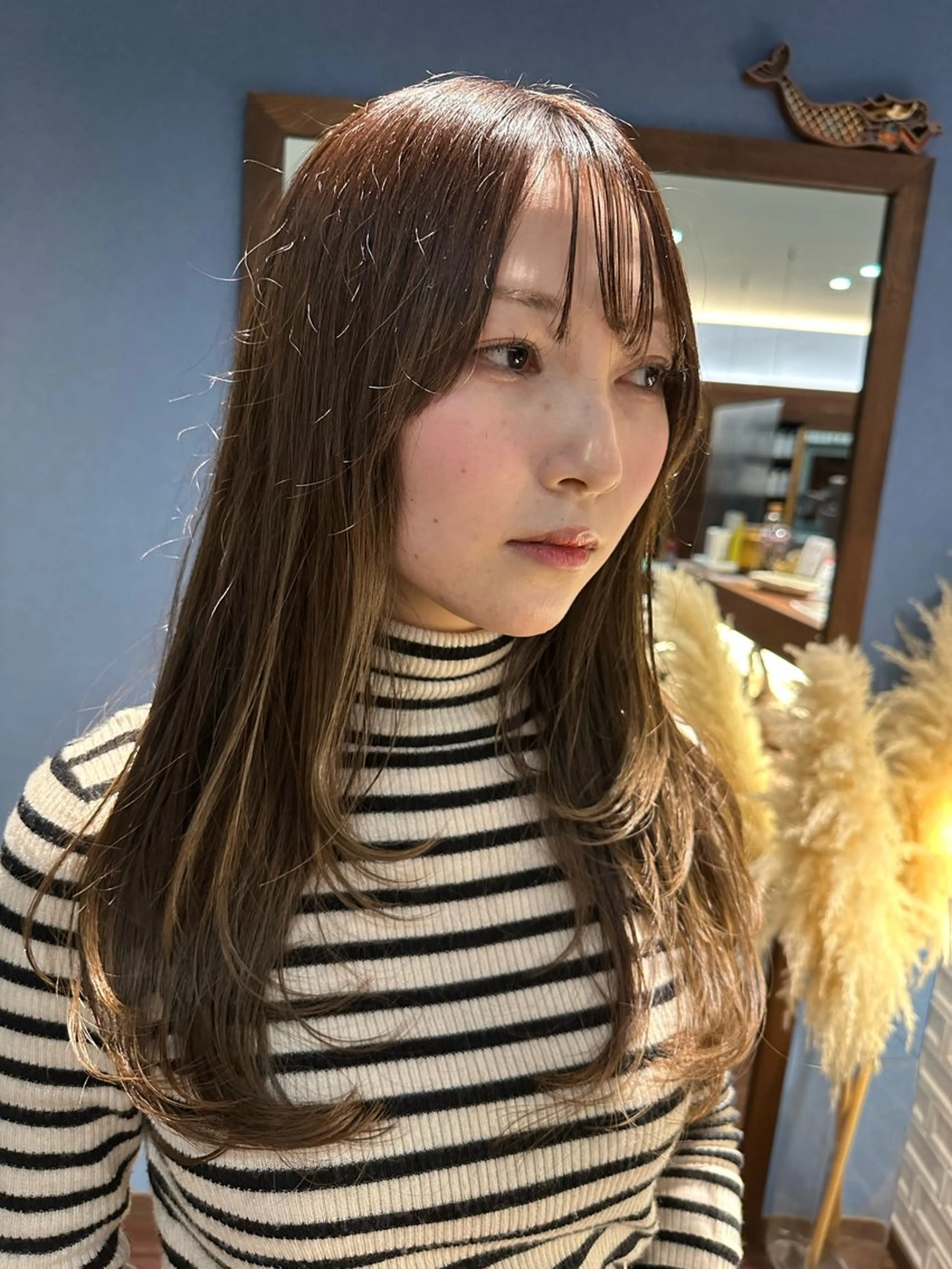 ロング パーマ パーマ 🎀Kubu大橋 夏夢🎀のヘアスタイル