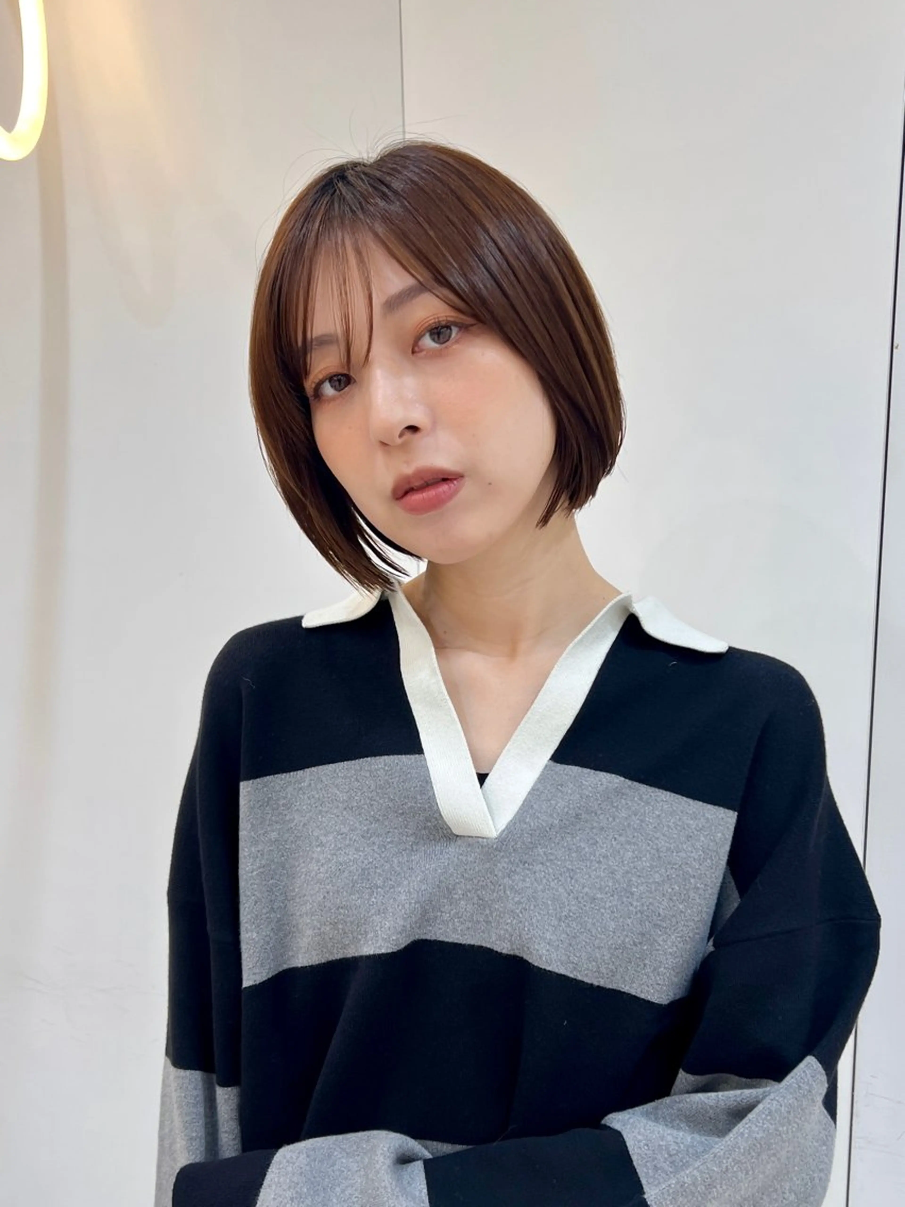 ショート カラー カット ヘアカラー トリートメント TSUBASA/銀座 メンズ◎ショート女子のヘアスタイル