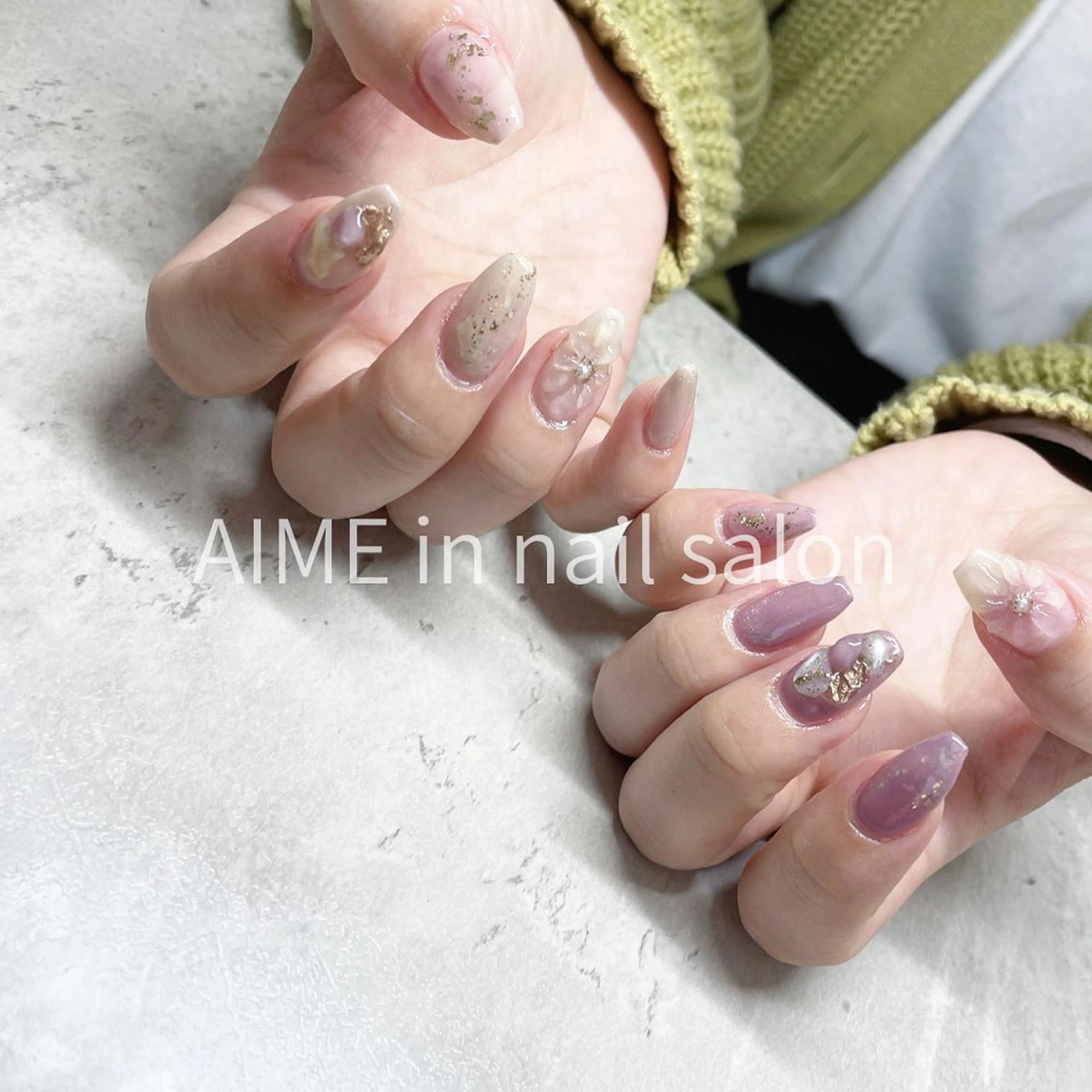 ネイル ハンドネイル AIME （momo）のネイルデザイン