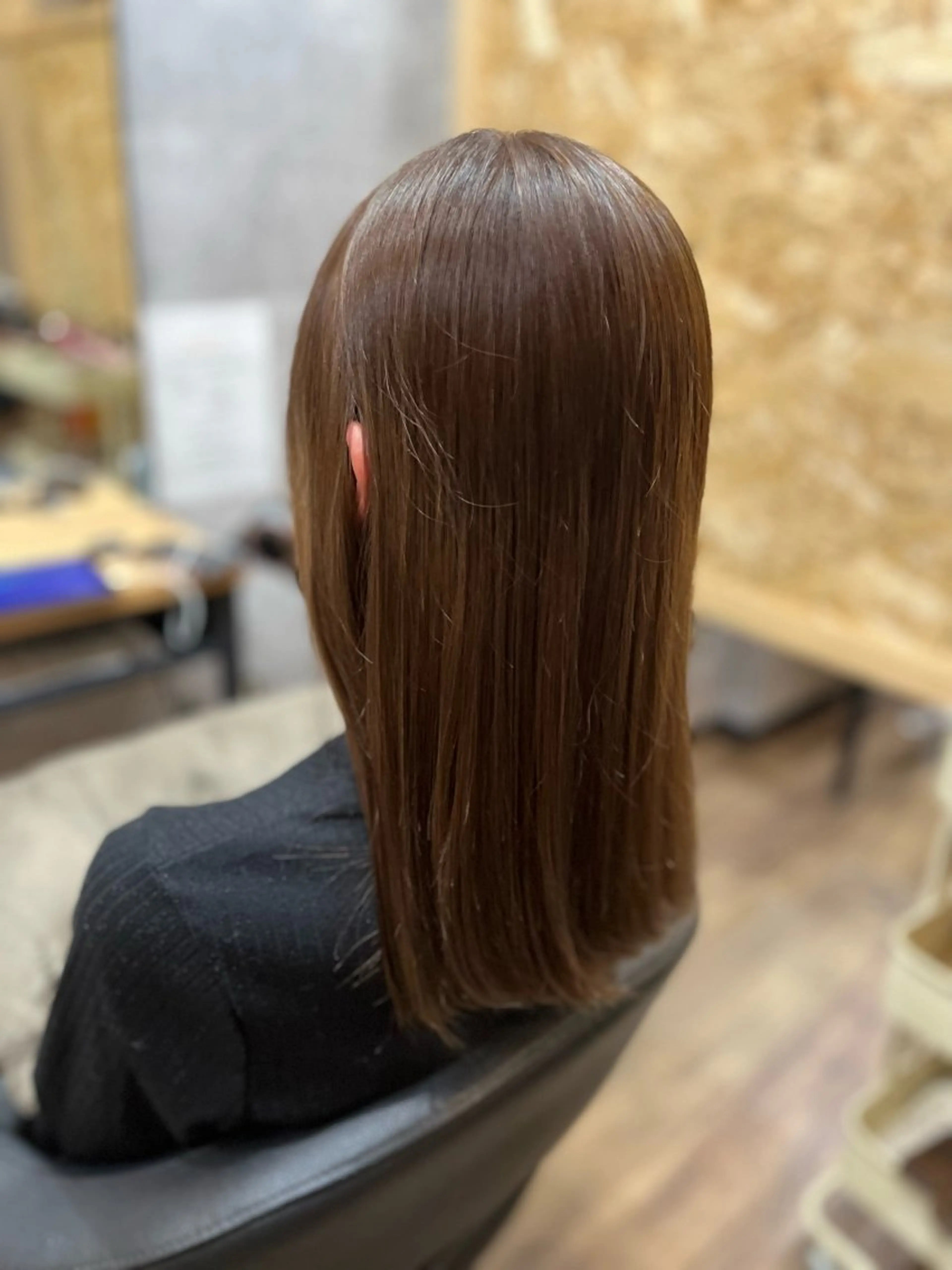 セミロング カラー 【髪質改善都賀】 chisatan🍊のヘアスタイル