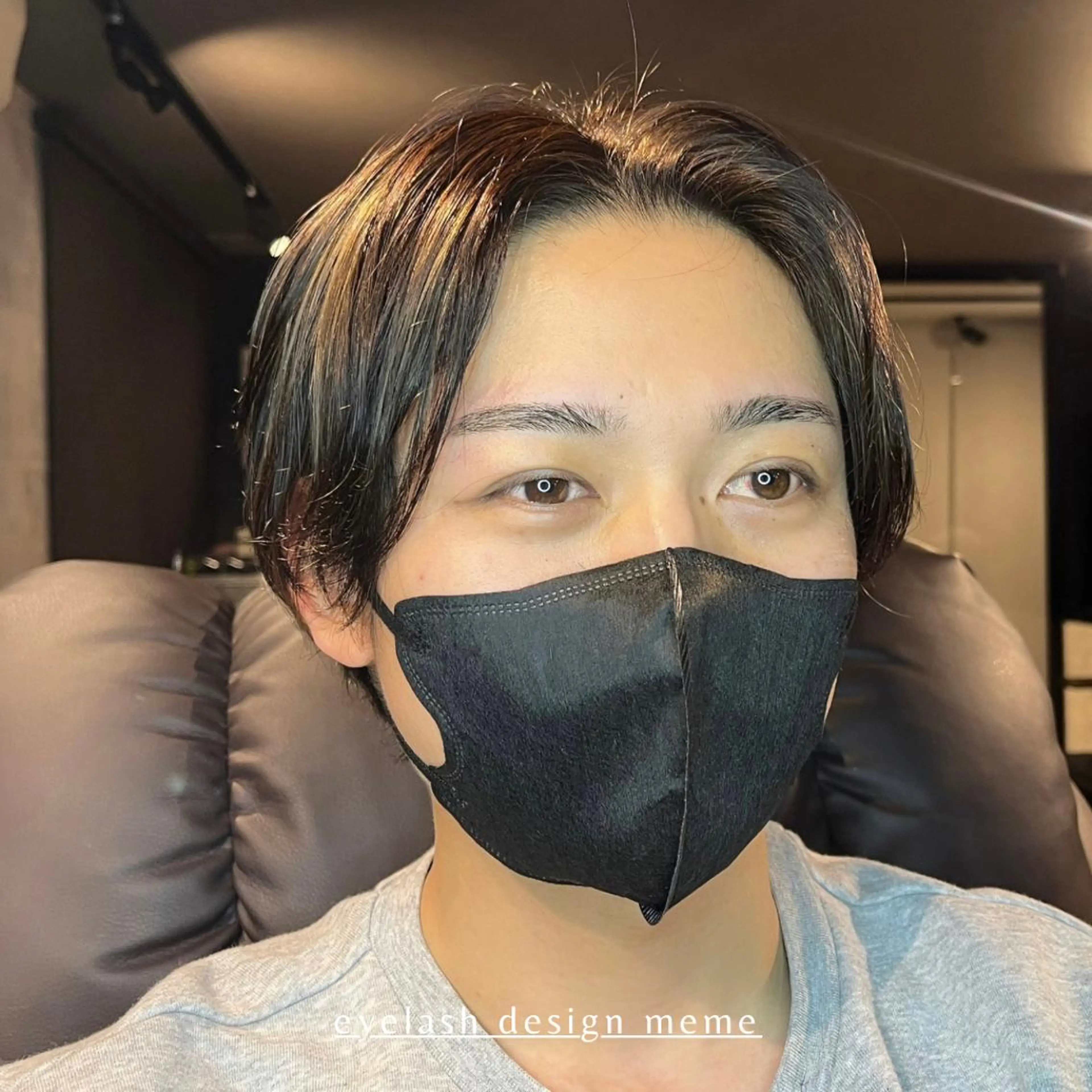 アイブロウ メンズアイブロウ meme erinaのマツエク・マツパデザイン