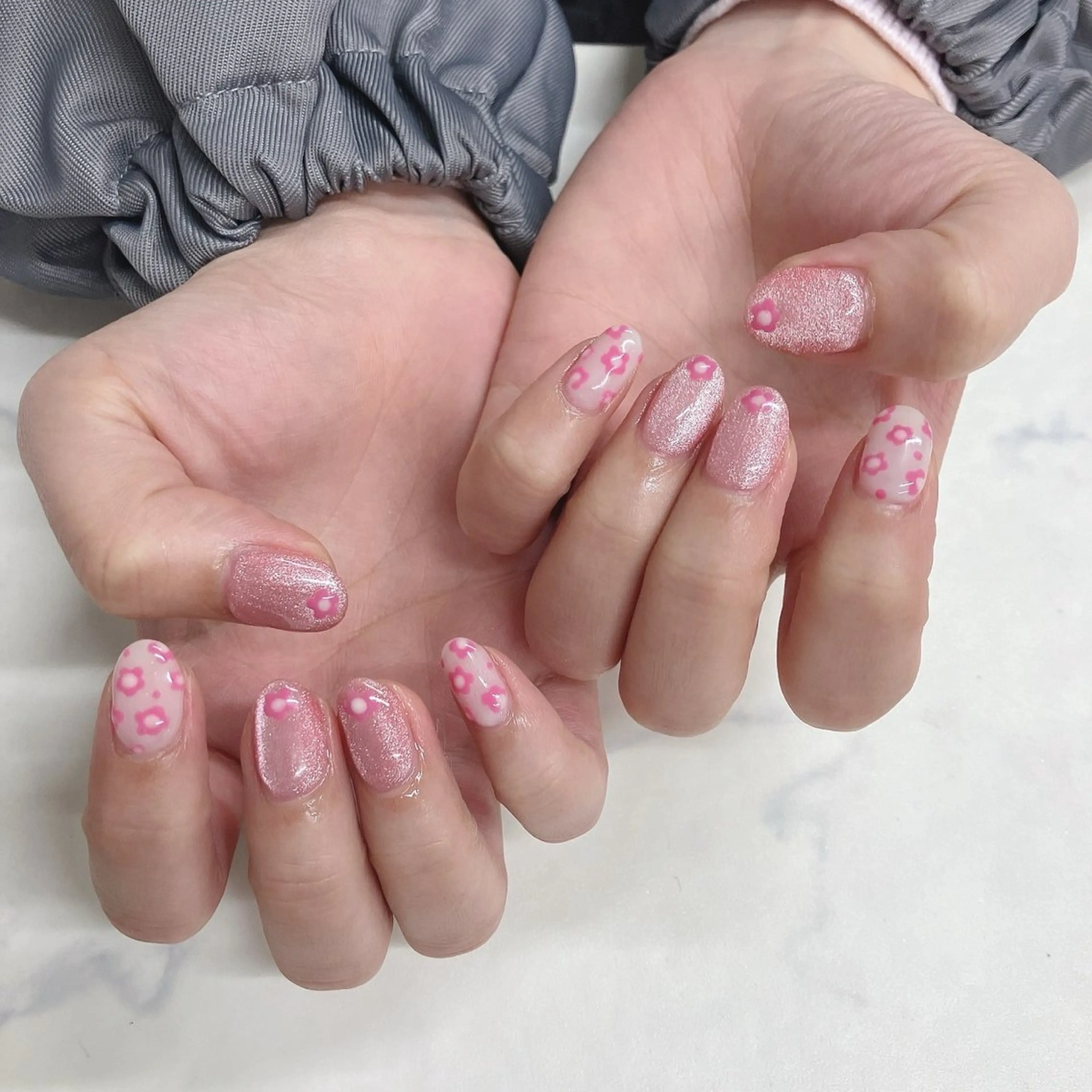 ネイル メンズネイル ニュアンスネイル 春ネイル ハンドネイル ハンドケア Beauty Salon Ace（ネイルサロン　エース）所属・フィルイン専門店 Aceのネイルデザイン