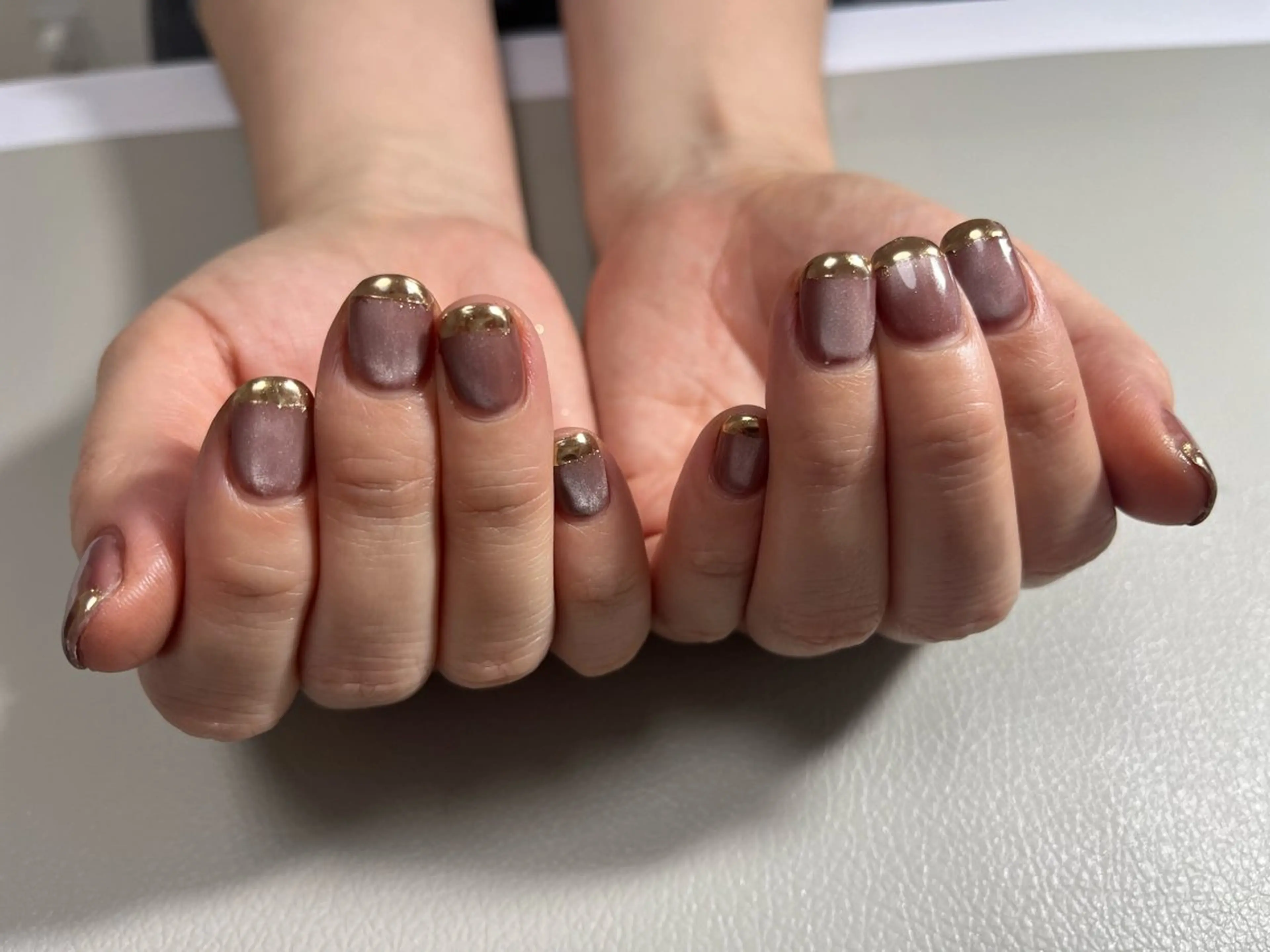 ネイル マグネットネイル ミラーネイル ek.nail⭐︎ kanaのネイルデザイン