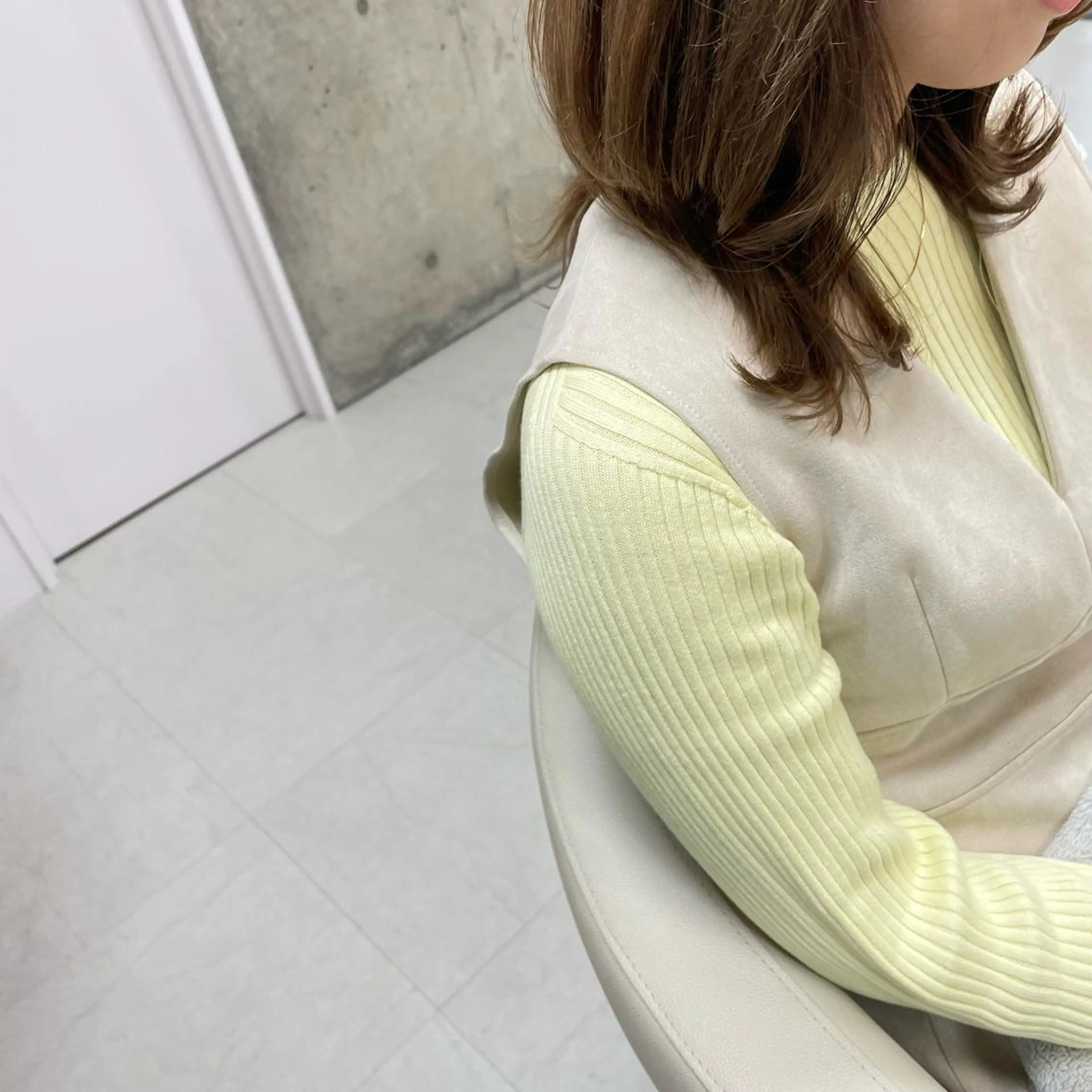 セミロング カラー カット ヘアカラー トリートメント Lemupu所属・坂本 沙也加のヘアスタイル