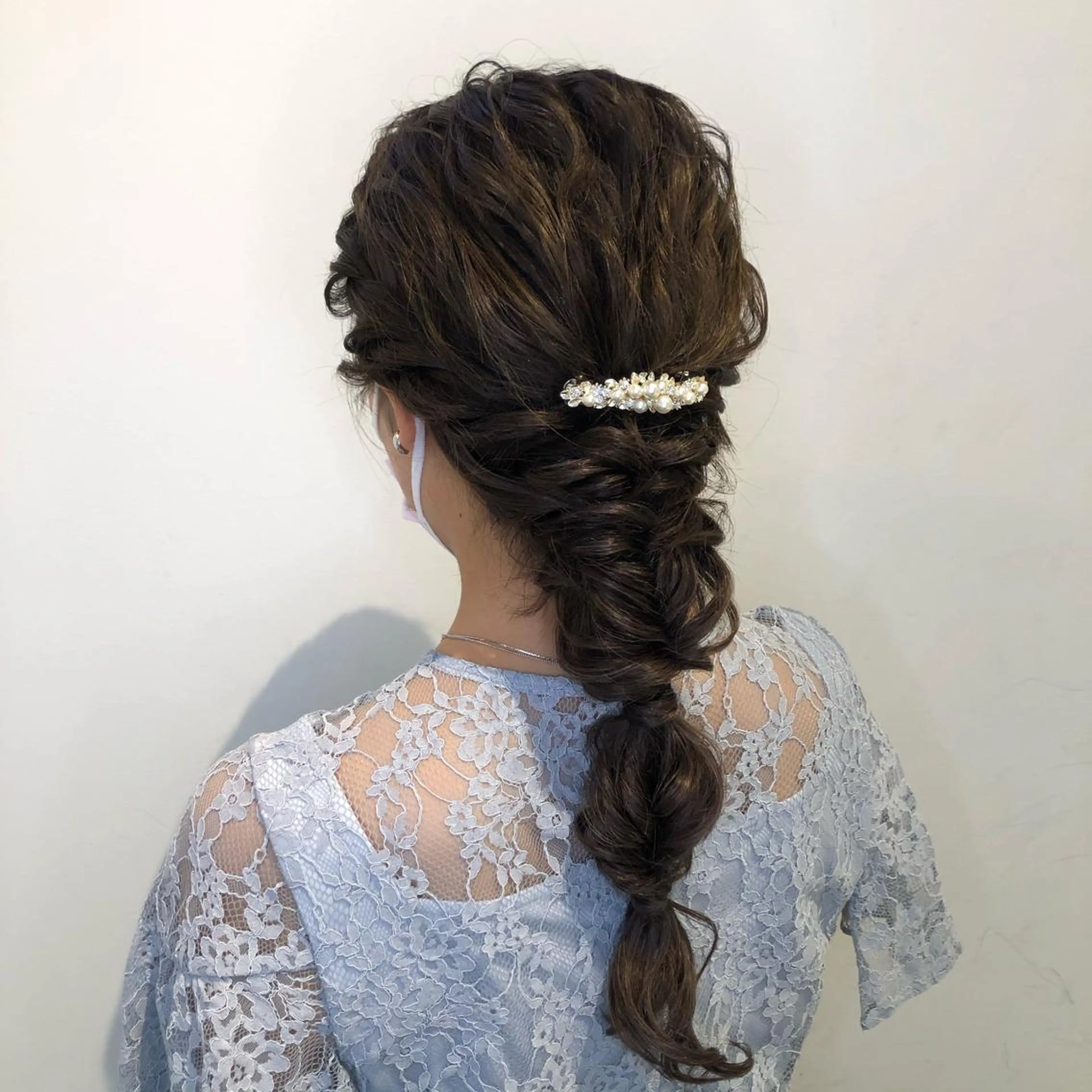 セミロング ヘアセット 透明感カラー🪄 髪質改善♡田中みづきのヘアスタイル