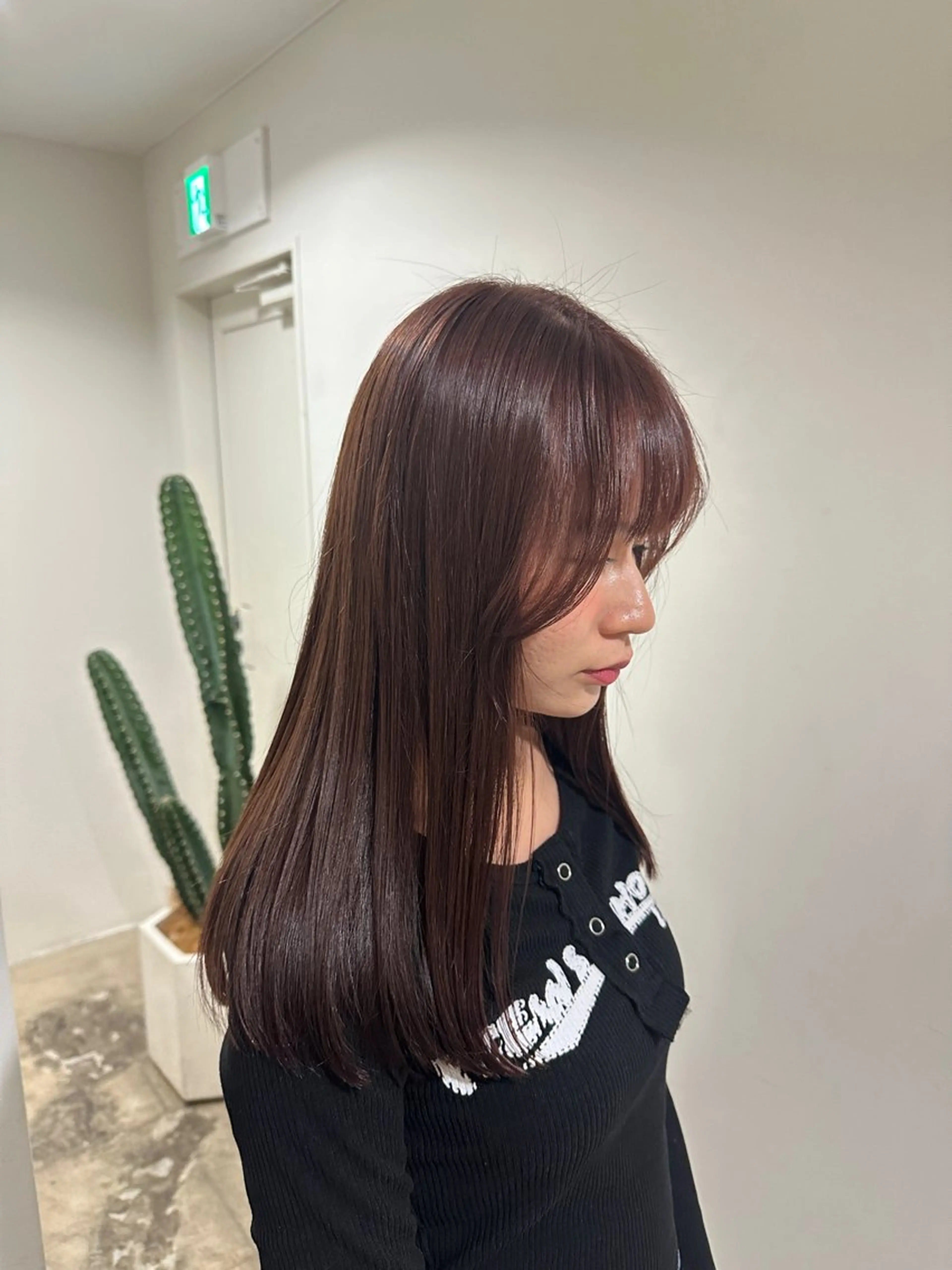 カラー hina/柔らか color/髪質改善のヘアスタイル