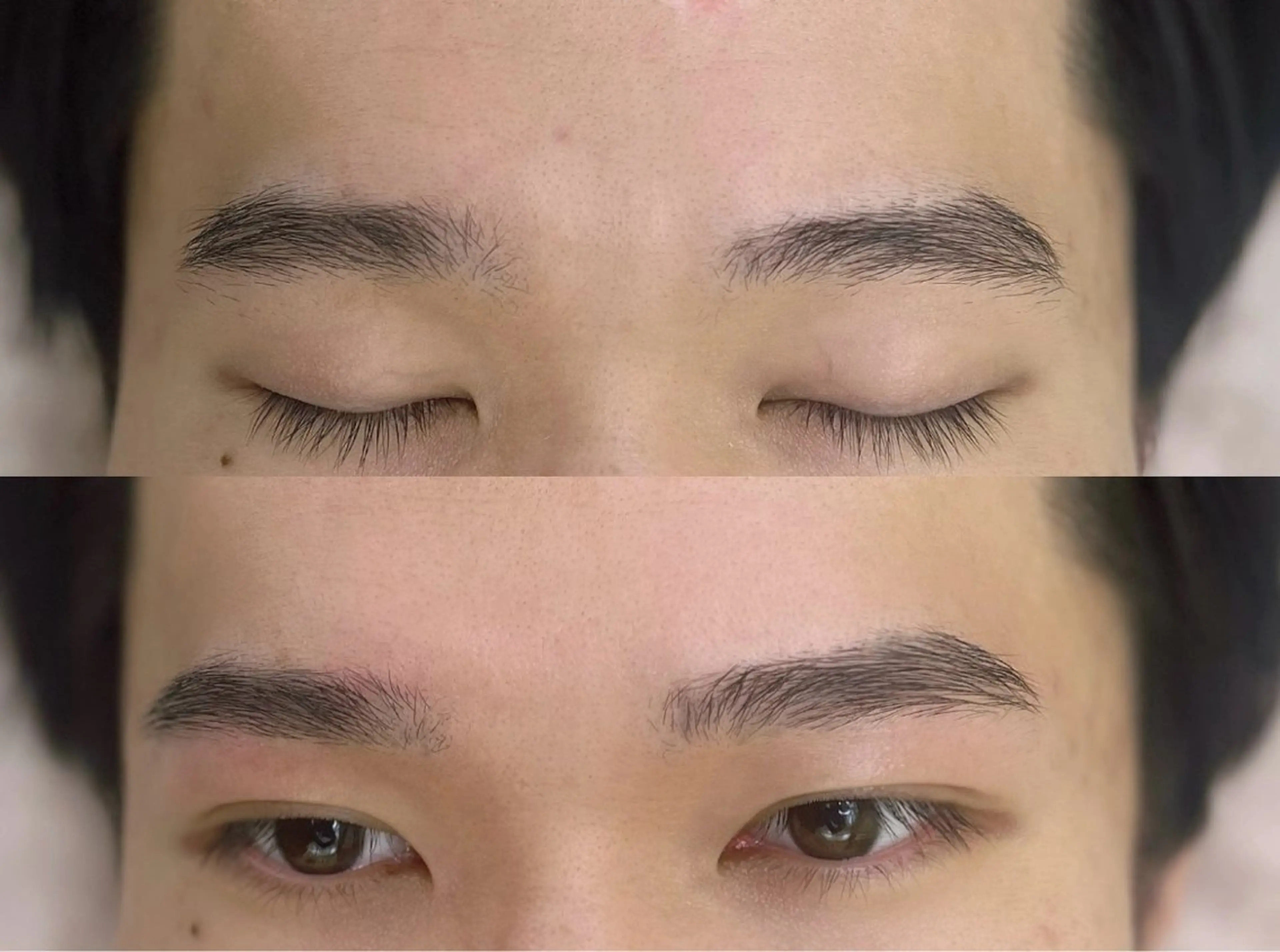 【男性】似合わせ眉デザインWAX ¥6500の写真