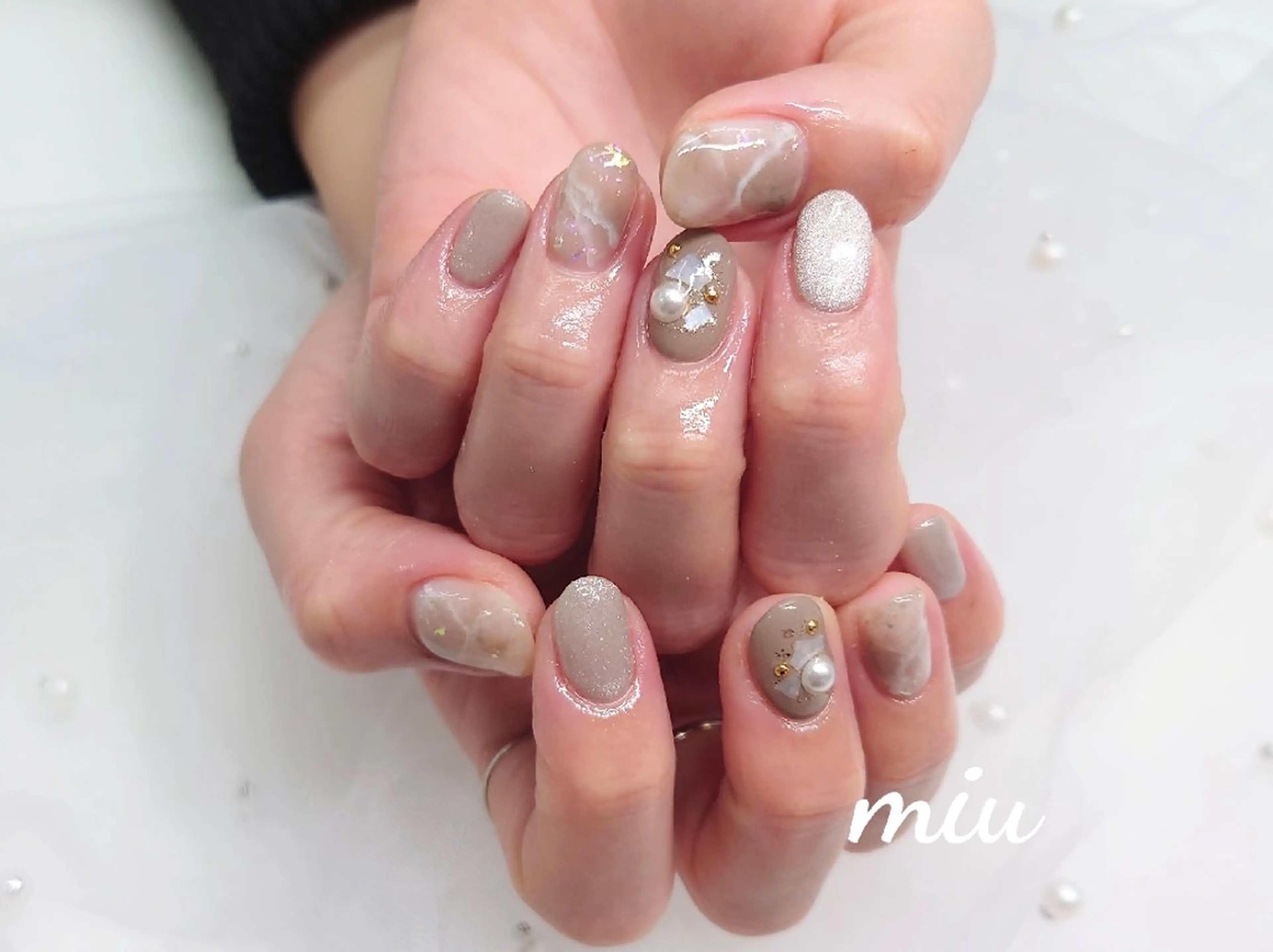 ネイル ハンドネイル miu nail亀戸 Momokaのネイルデザイン