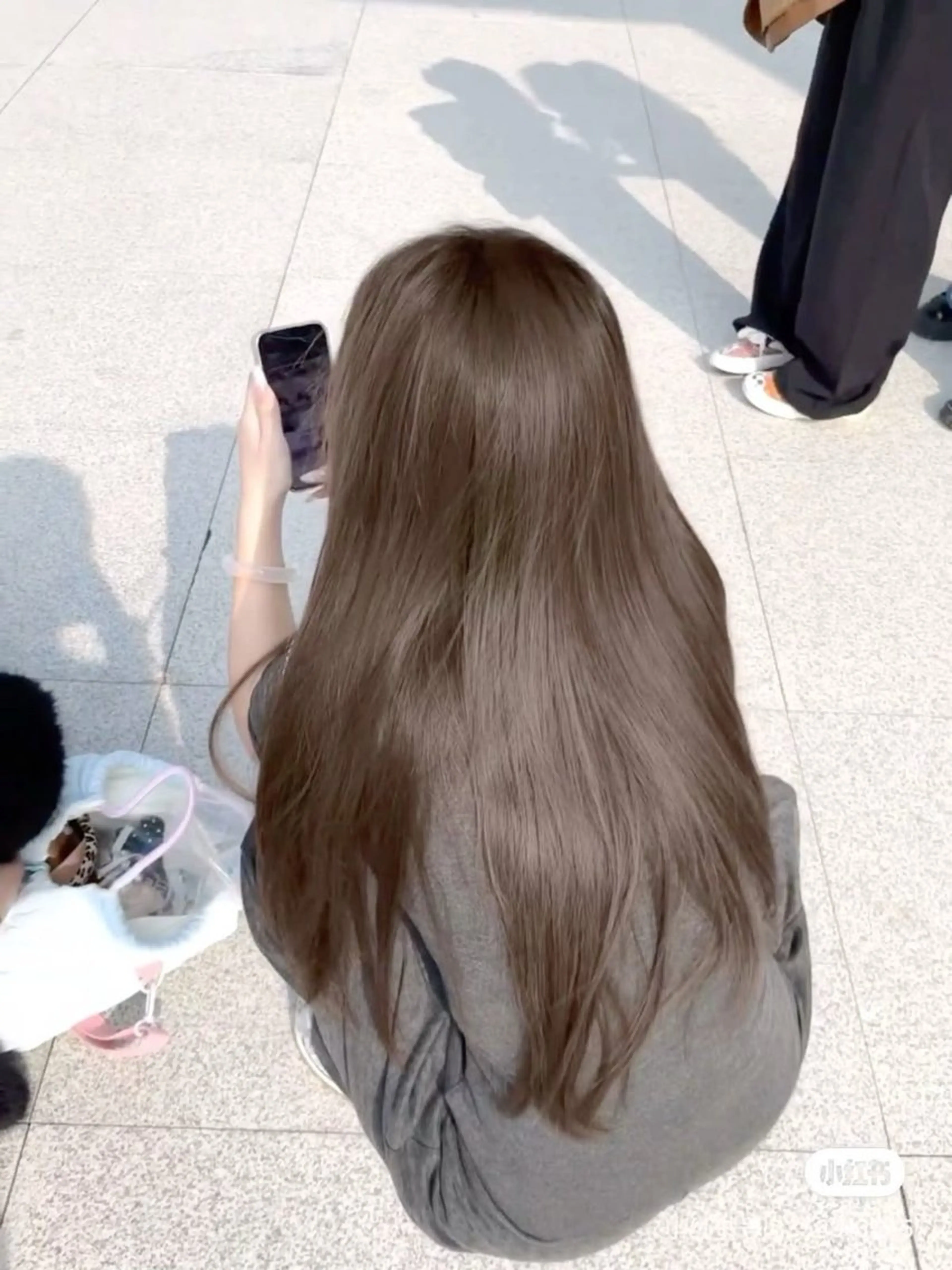カラー パーマ ヘアアレンジ カット ヘアカラー トリートメント ヘッドスパ ヘアセット 🤍レイヤーカット/ ベージュヘア🤍のヘアスタイル