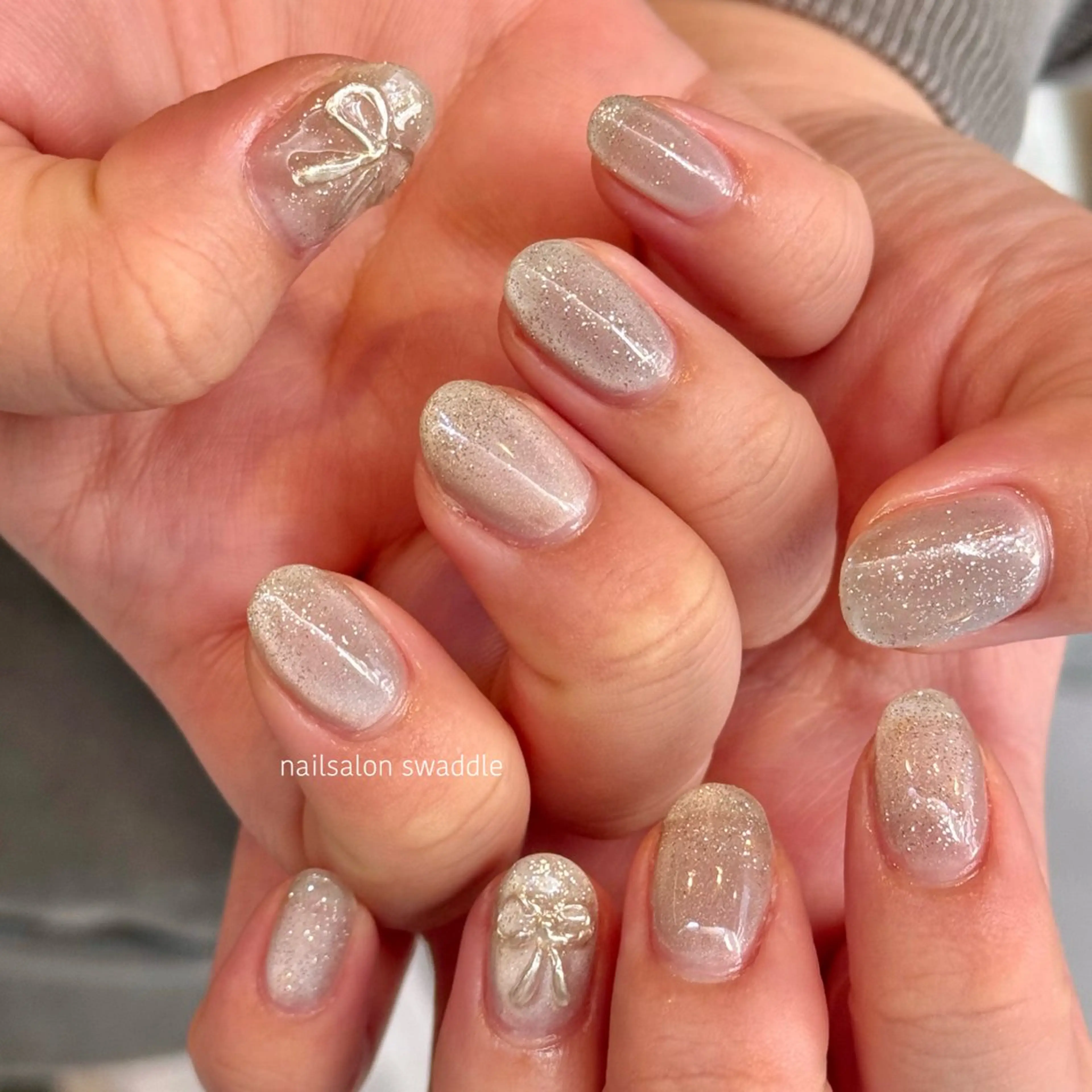 ネイル ハンドネイル nail salon swaddle 🪽のネイルデザイン