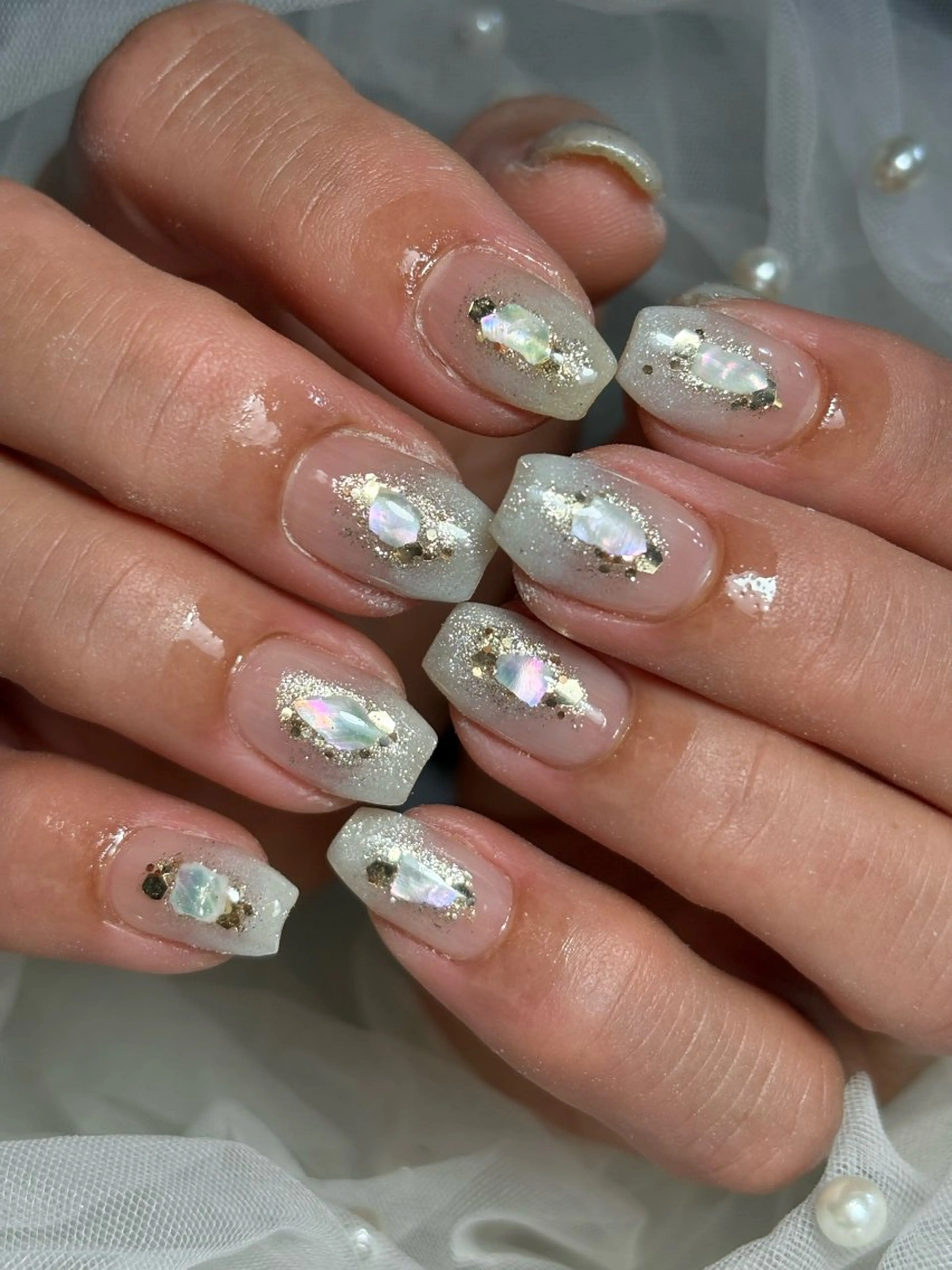 ネイル ハンドネイル フットネイル ✴︎ Delightのネイルデザイン