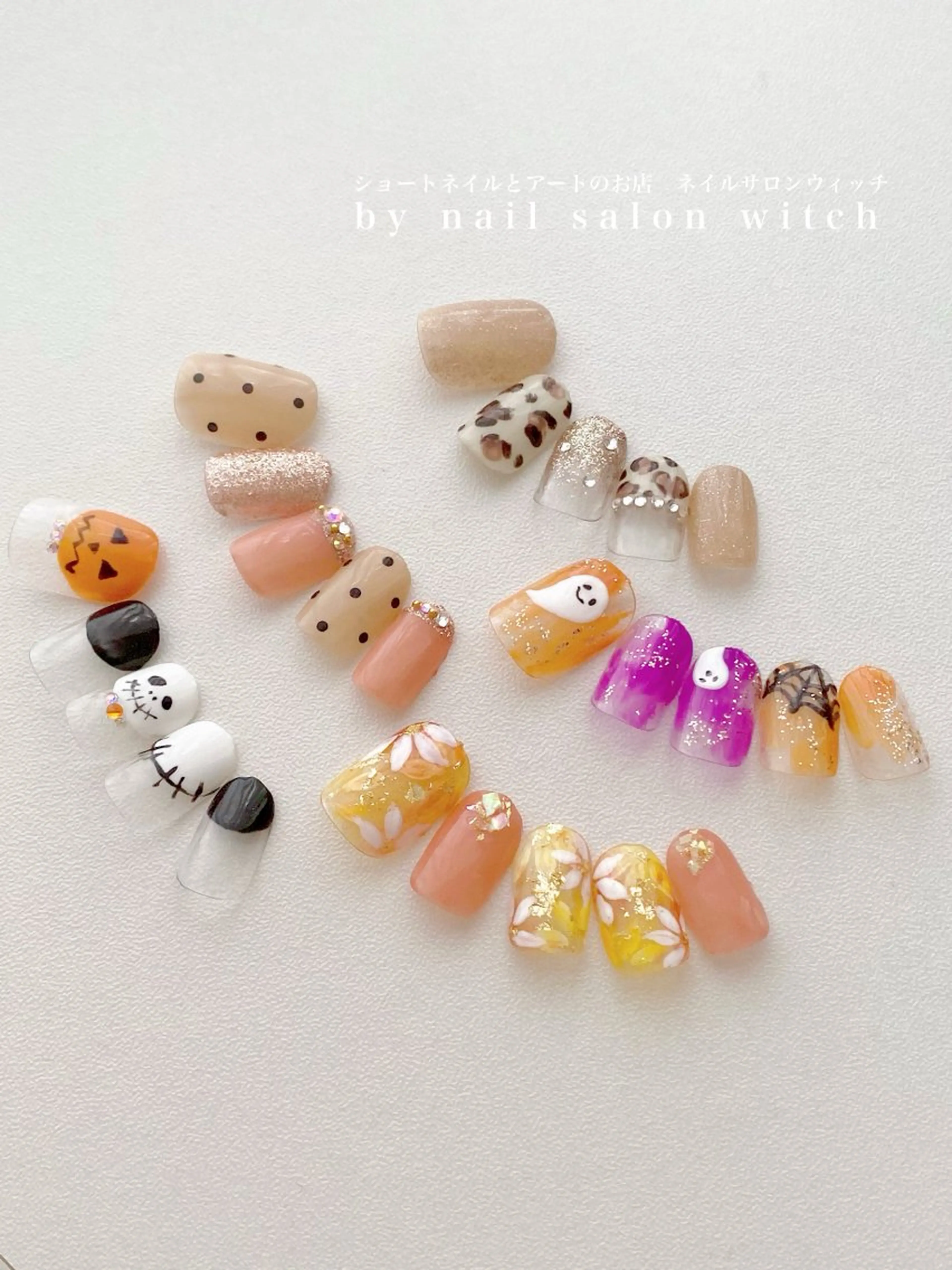 ネイル ショートネイル専門店　nail salon witch所属・縮 彩理のネイルデザイン