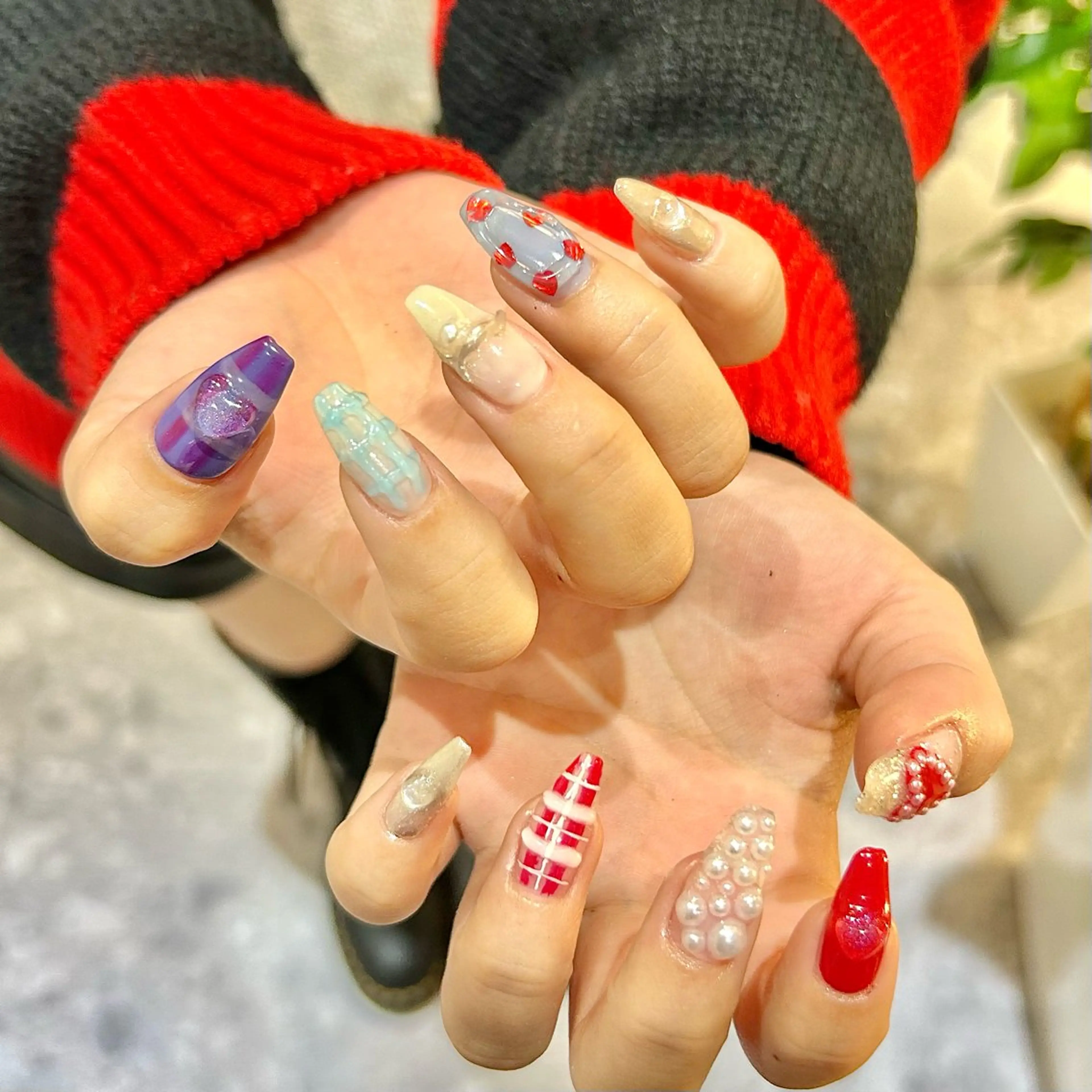 ネイル ハンドネイル Zina🌙 SHIORIのネイルデザイン