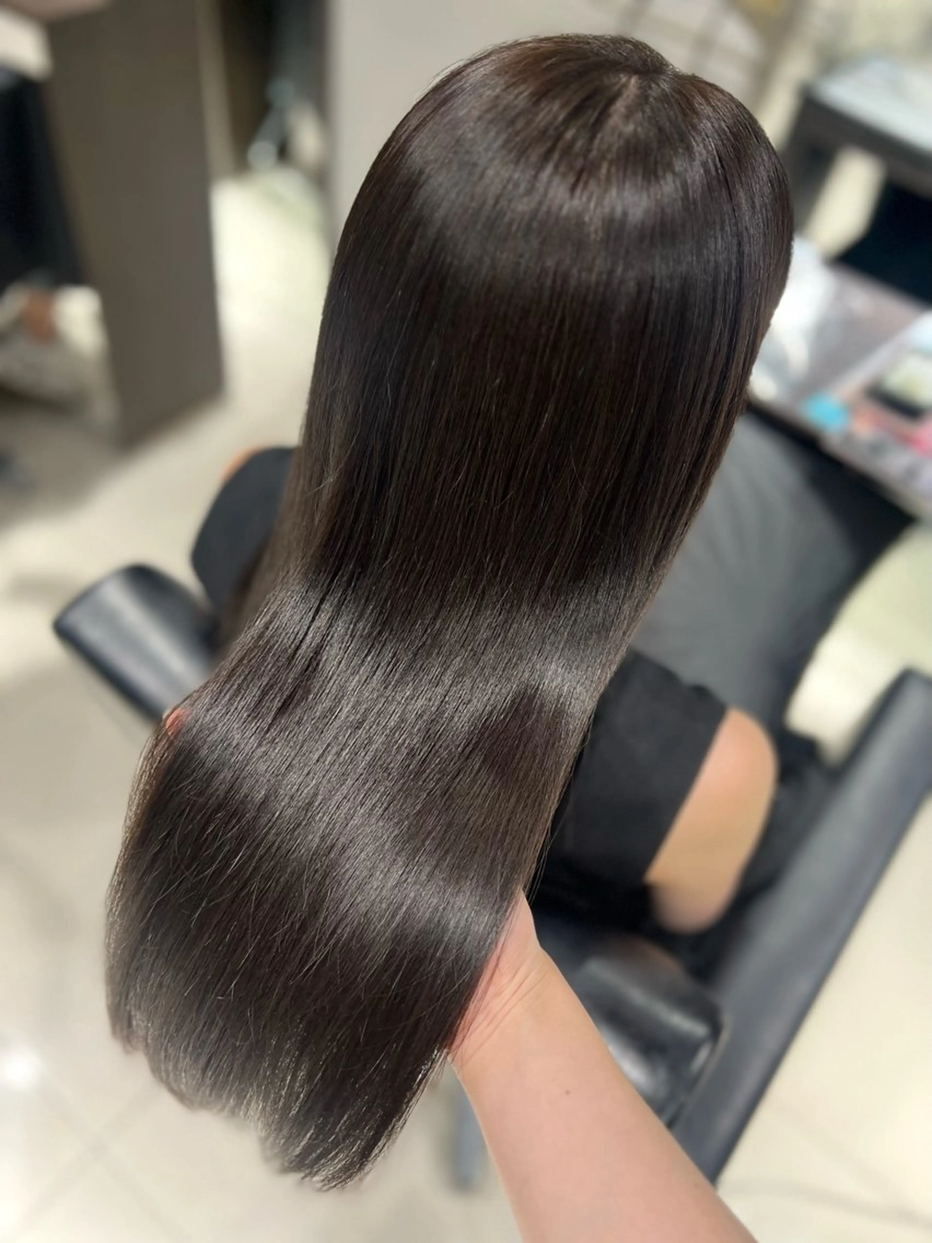 ロング カラー グレージュ 🧊🪞透明感カラー himeのヘアスタイル