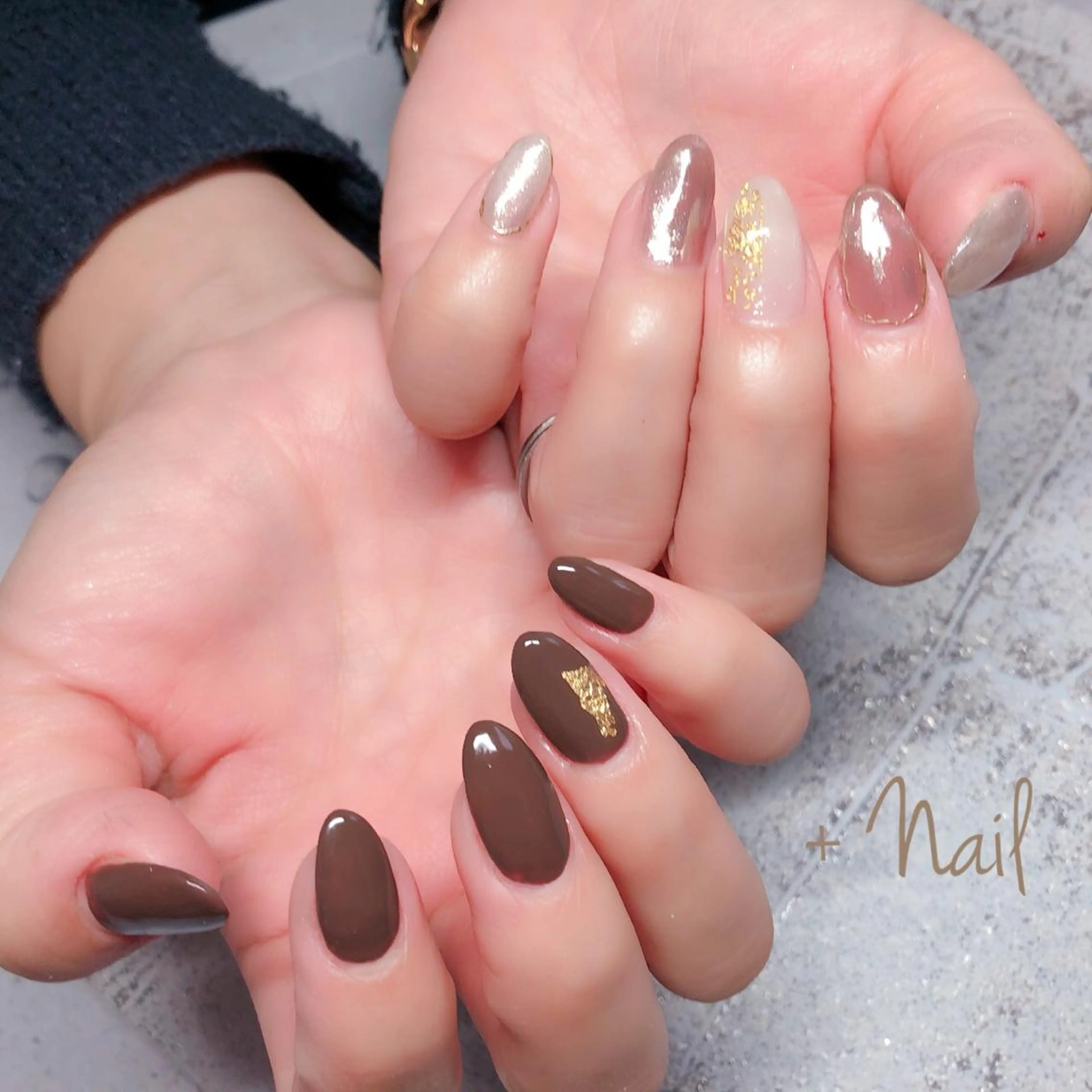 ネイル Aim* 深爪・自爪育成専門店のネイルデザイン