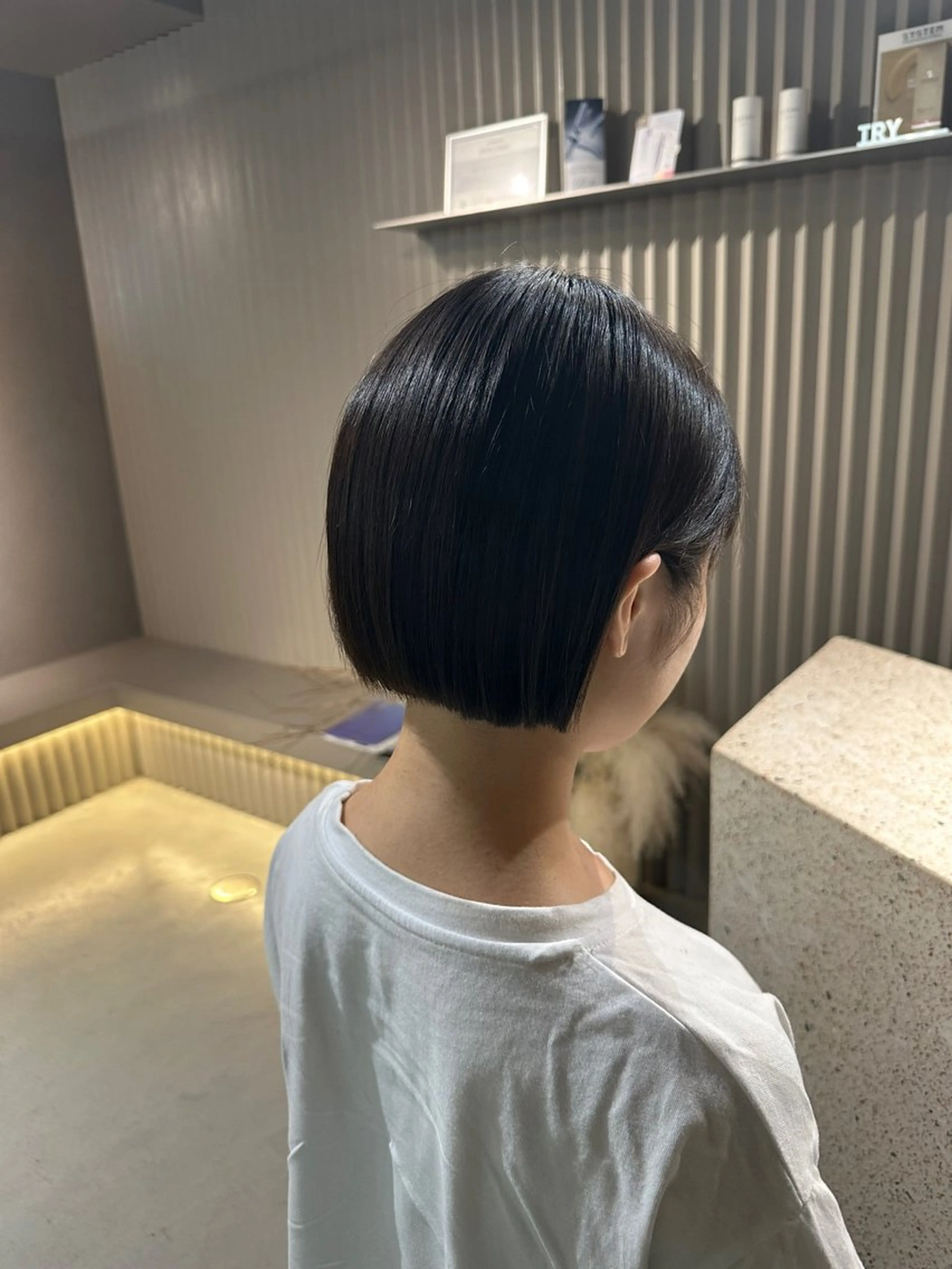 【ボブ】レディースカットの写真