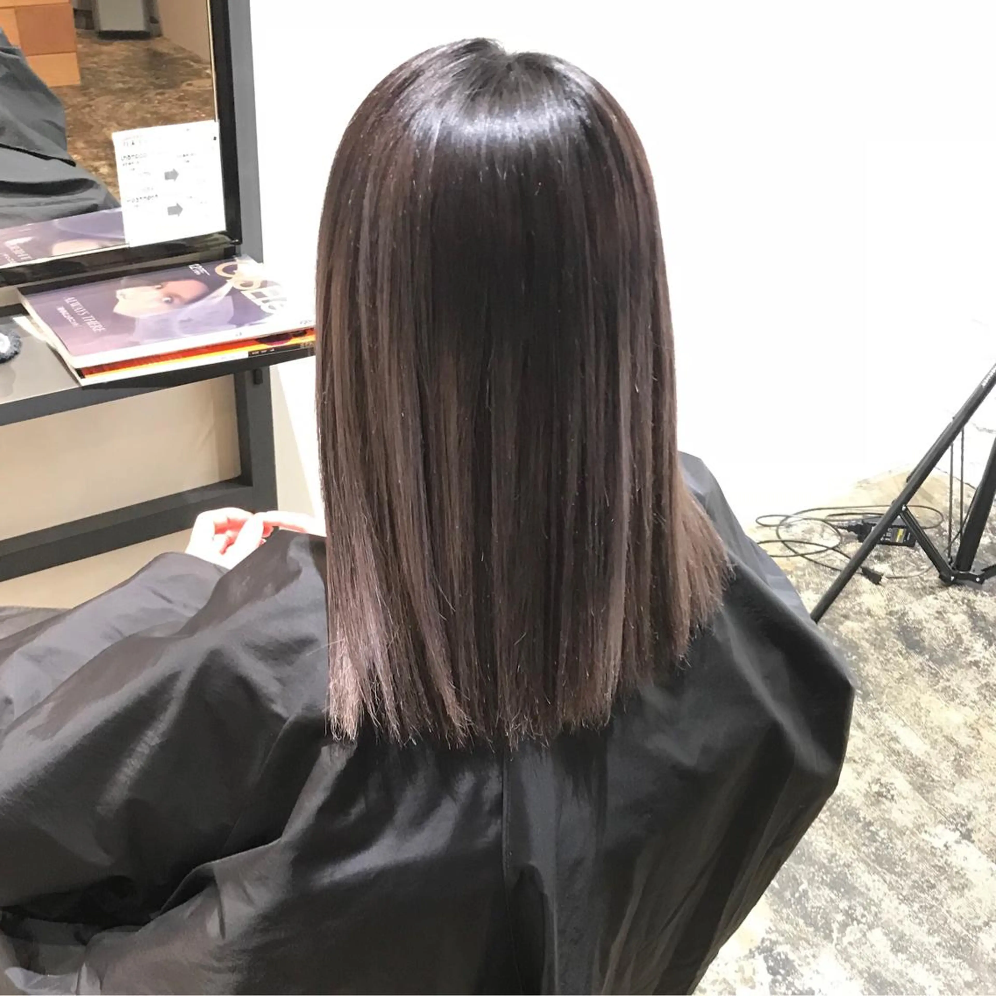 ミディアム カラー ピンクカラー ピンクパープル パープルカラー Neale. yumiの眉毛・アイブロウイメージ