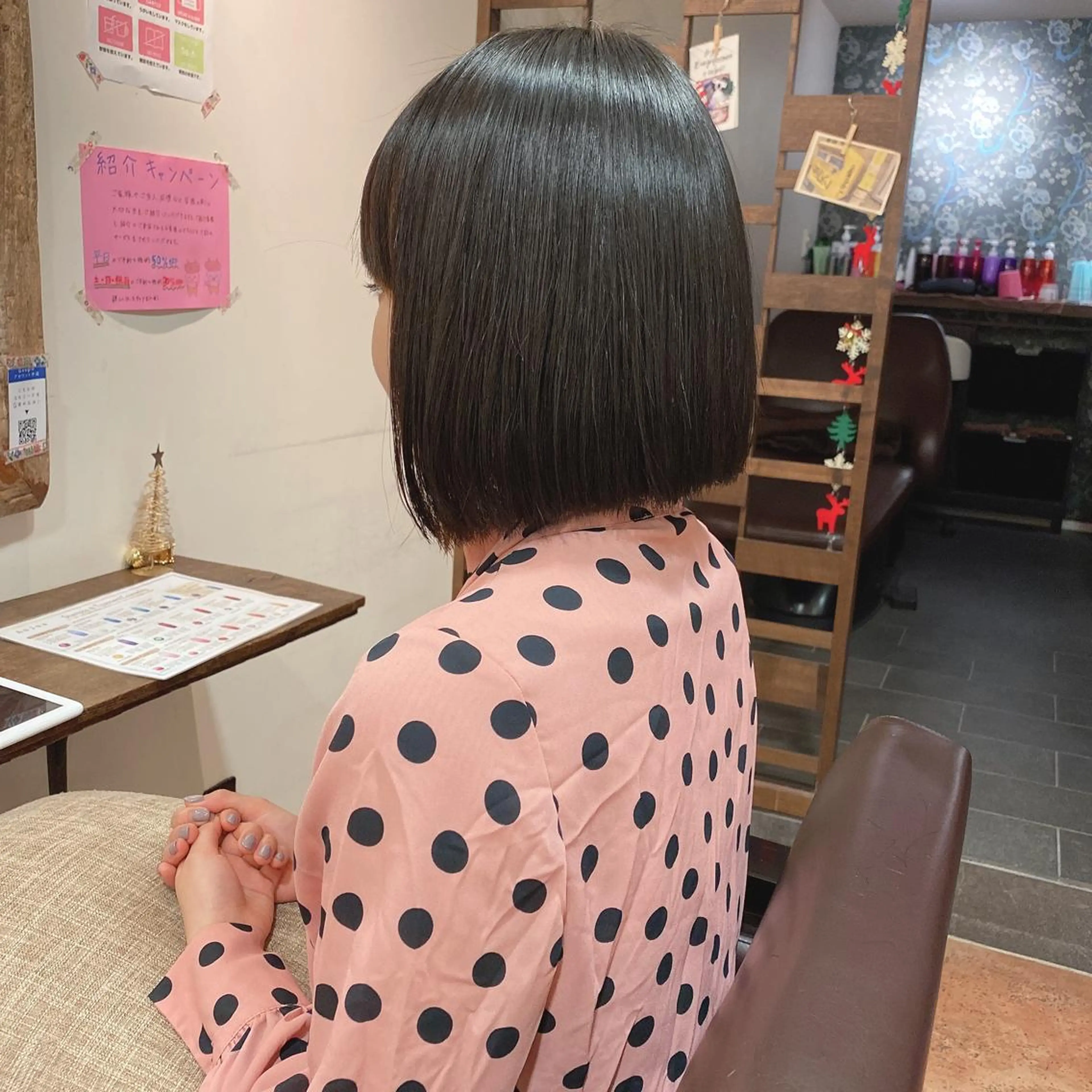 ショート 縮毛矯正 トリートメント ROOM所属・髪質改善・縮毛矯正/ 下村陽平のヘアスタイル