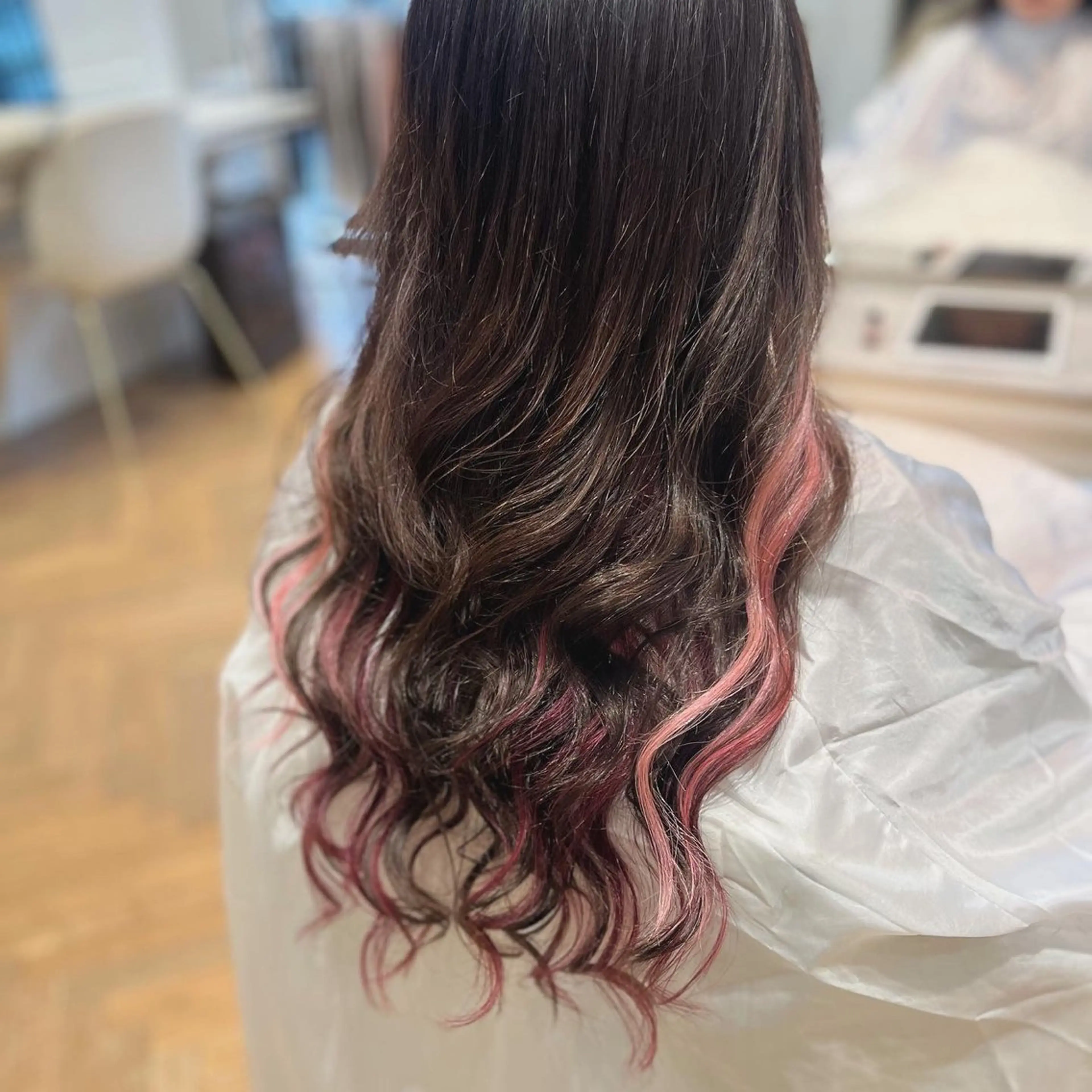 セミロング エクステ カット エクステ ELLE salon /ayakaのヘアスタイル