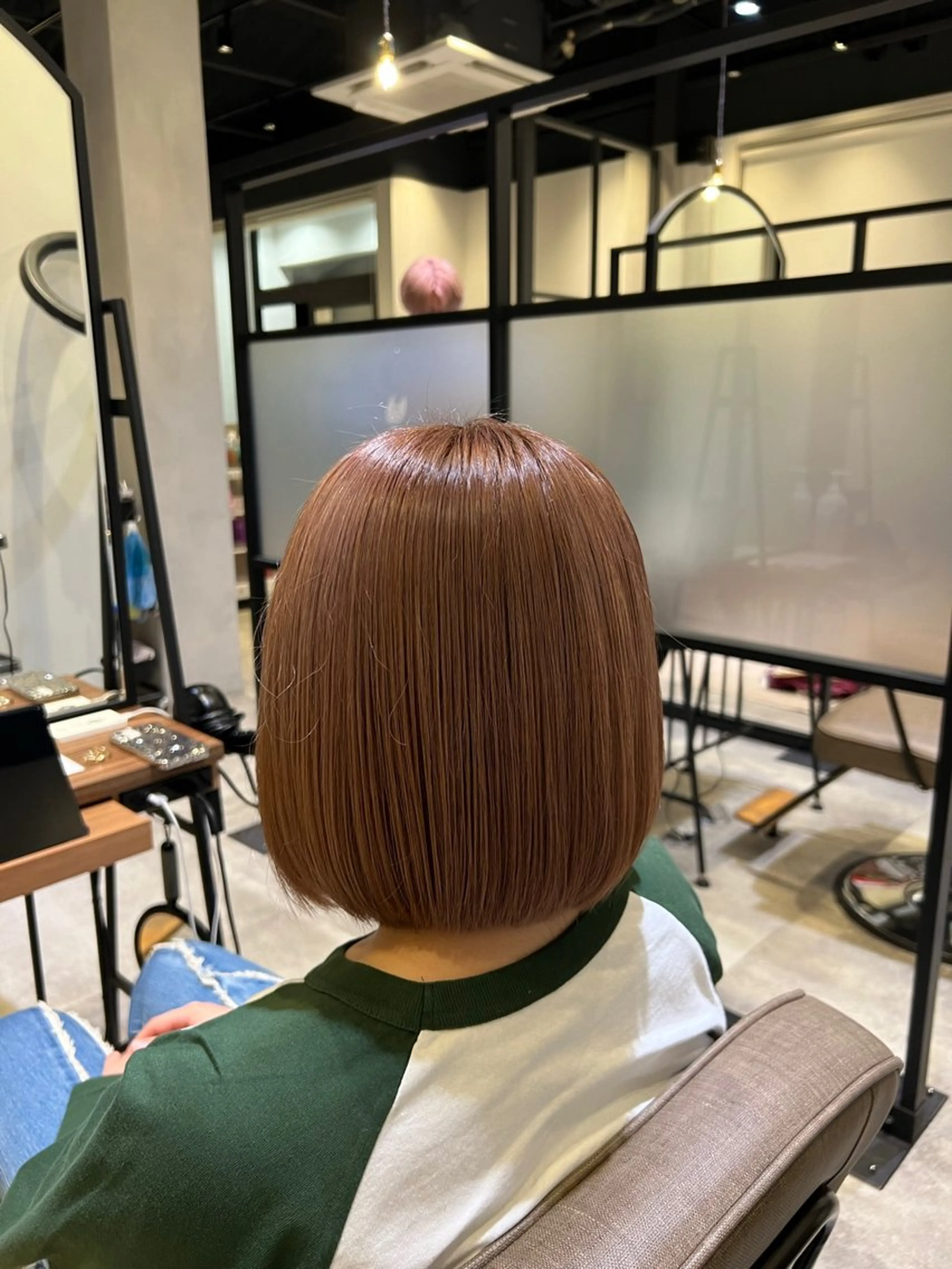 ミディアム トリートメント カット トリートメント Tress所属・髪質改善/ レイヤーカット/村田のヘアスタイル