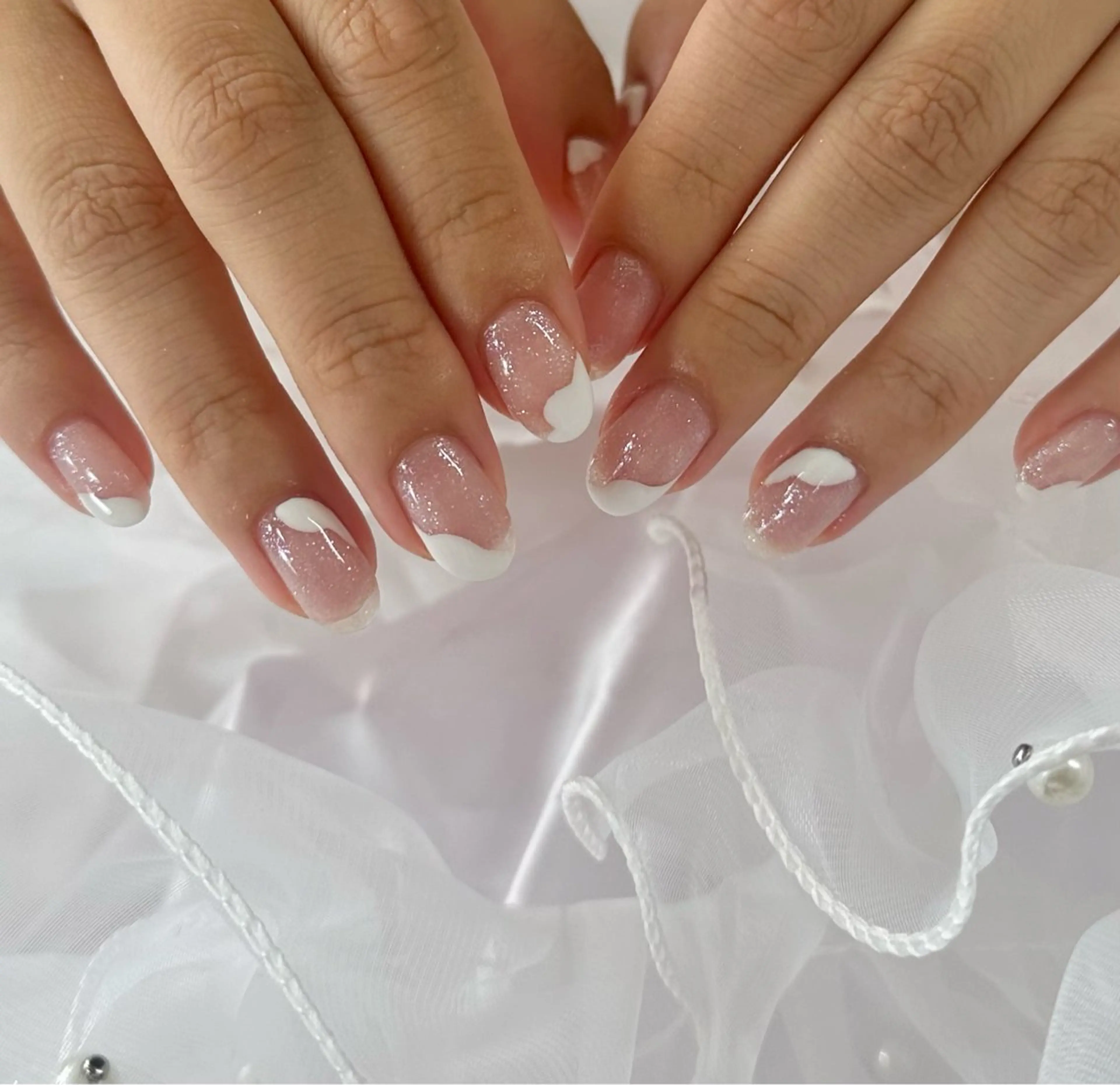 ネイル クリアネイル ハンドネイル ラルゴ所属・Largo ラルゴのネイルデザイン