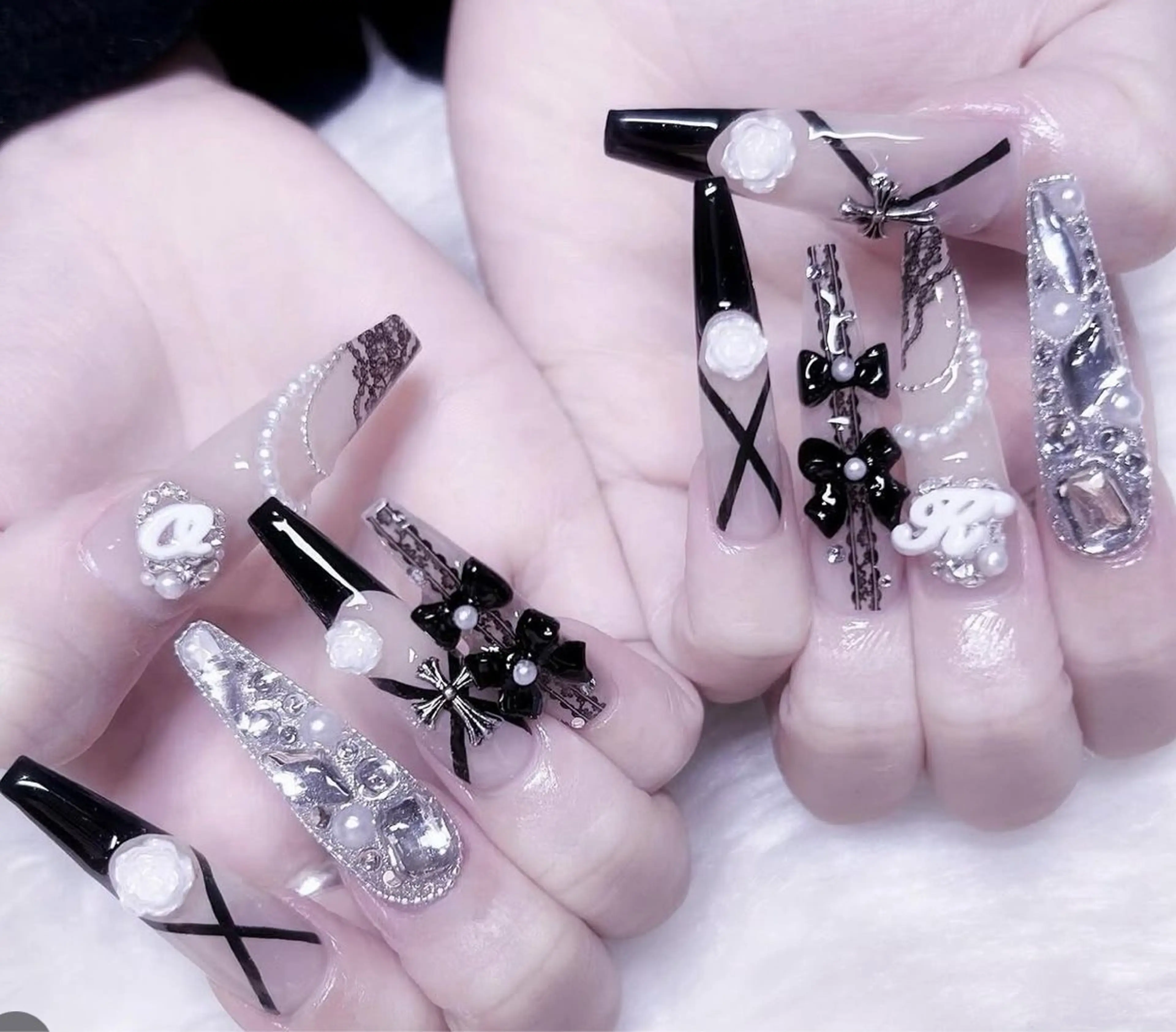 ネイル アートネイル 成人式 ジェルネイル ニュアンスネイル 夏ネイル ハンドネイル H.baby Nai Salon所属・neco H.babynailのネイルデザイン