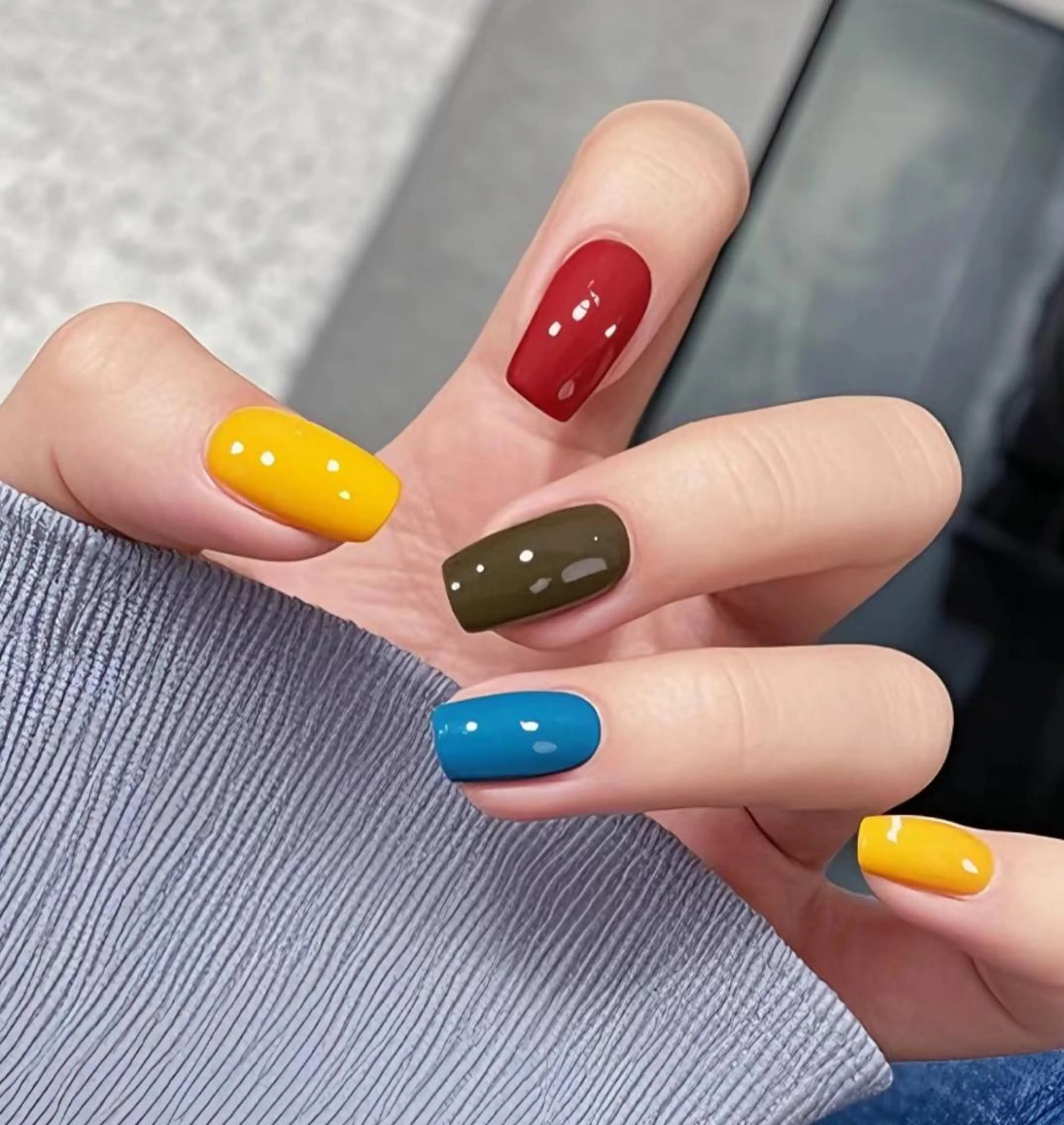 ネイル ビルドアップ ビューティーのネイルデザイン