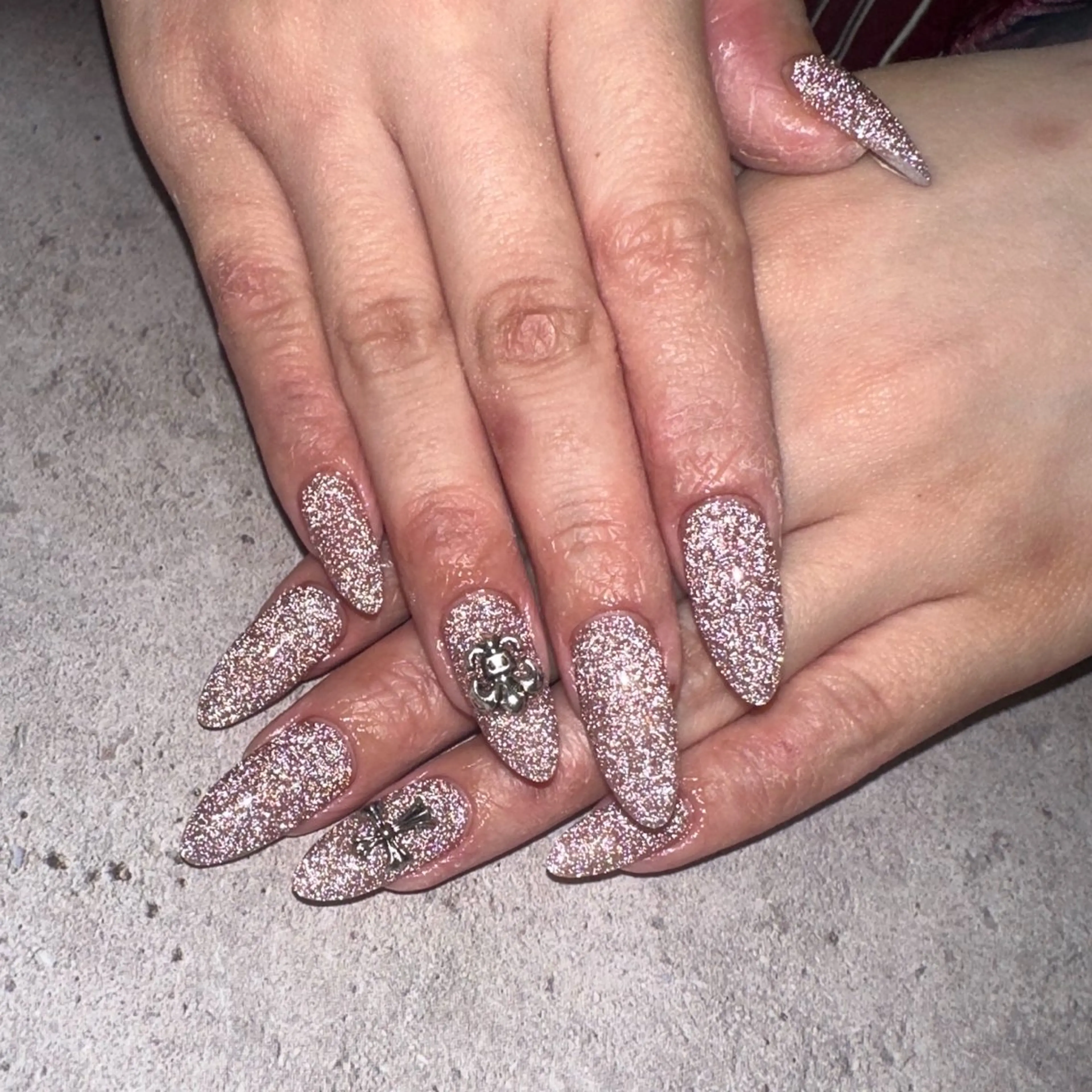 ネイル アートネイル ハート マグネットネイル 持ち込み ニュアンスネイル ハンドネイル nail salon    Mimiy..所属・Nailsalon Mimiy..♡のネイルデザイン