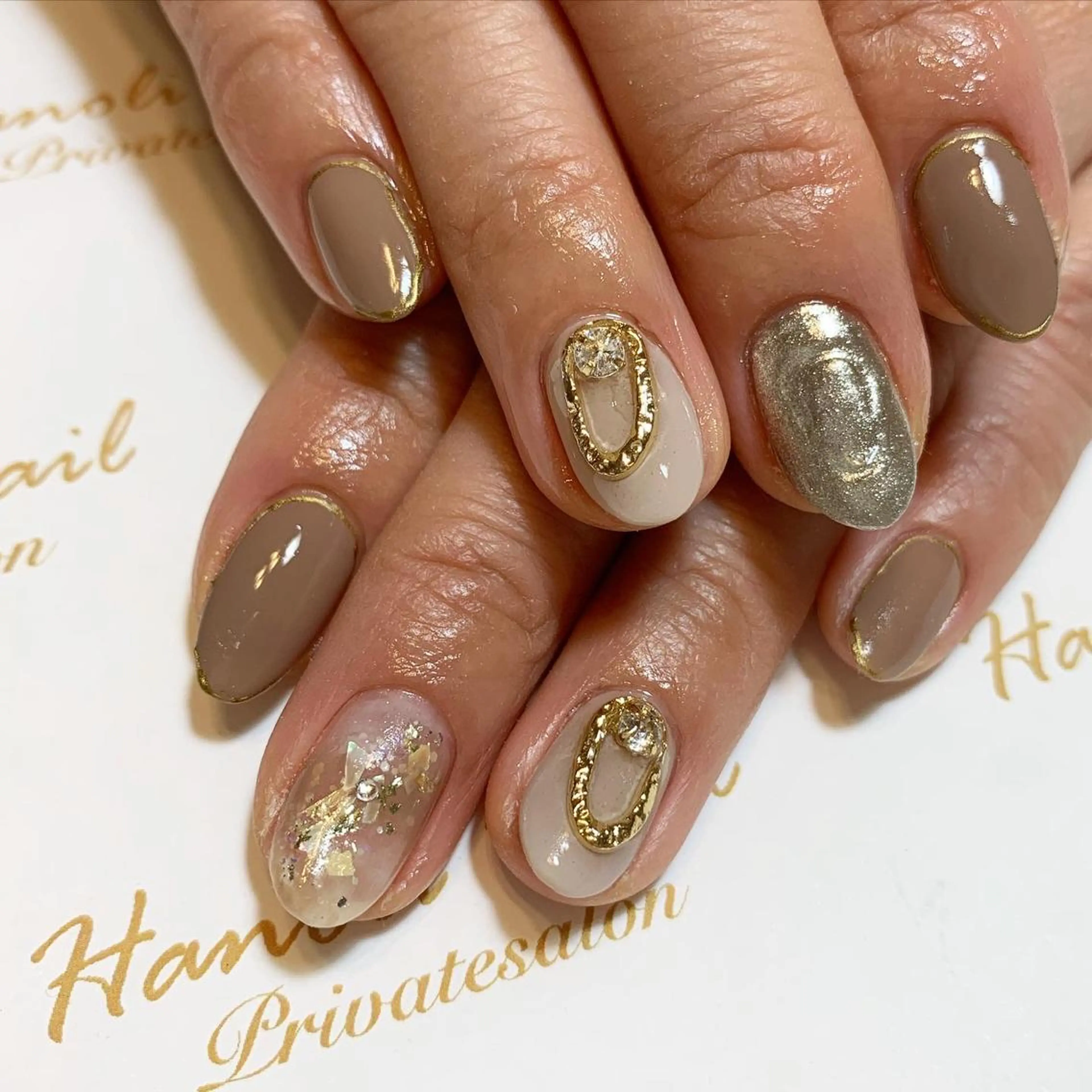 ネイル ハンドネイル 渡邊 亜貴のネイルデザイン