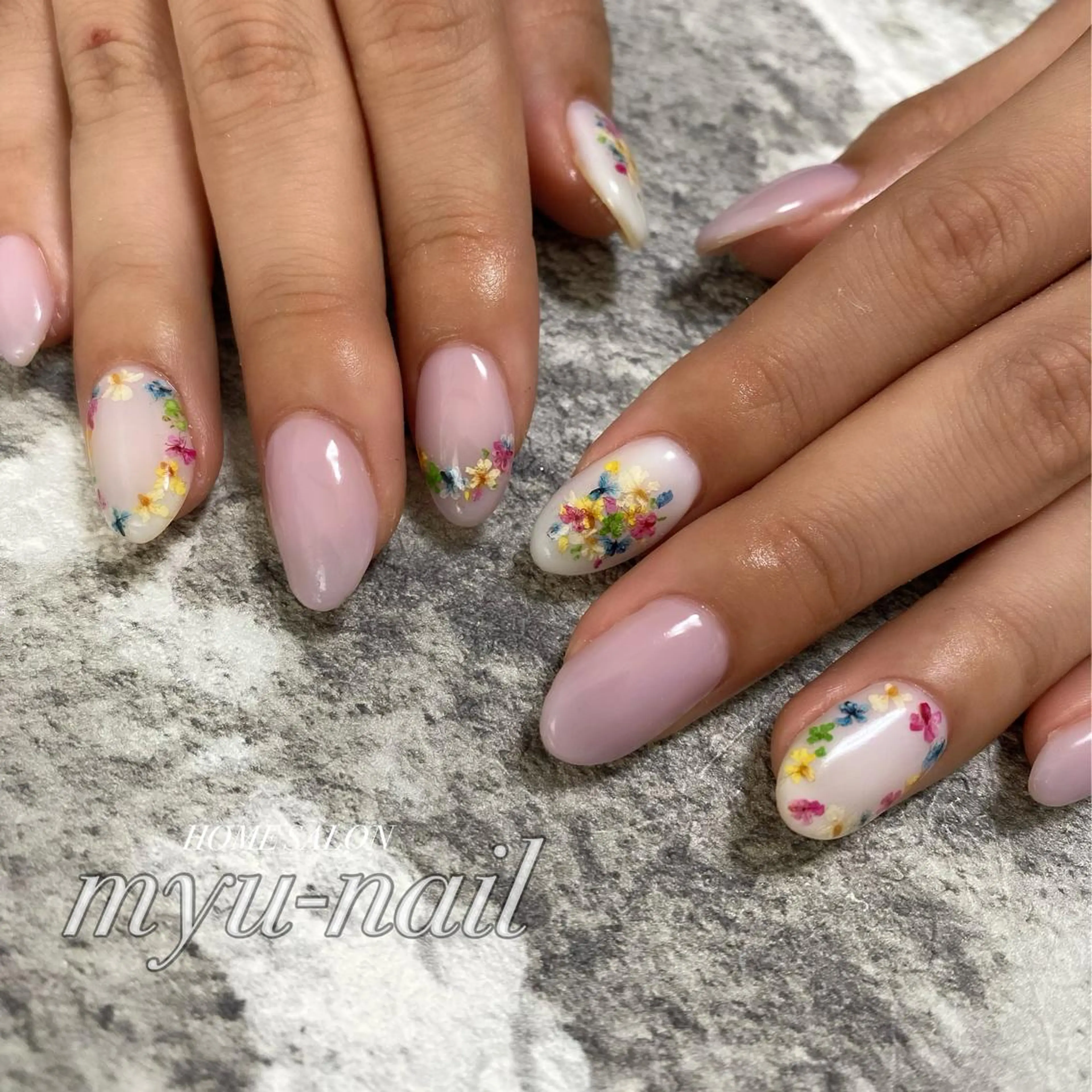 ネイル ホームサロン myu-nailのネイルデザイン