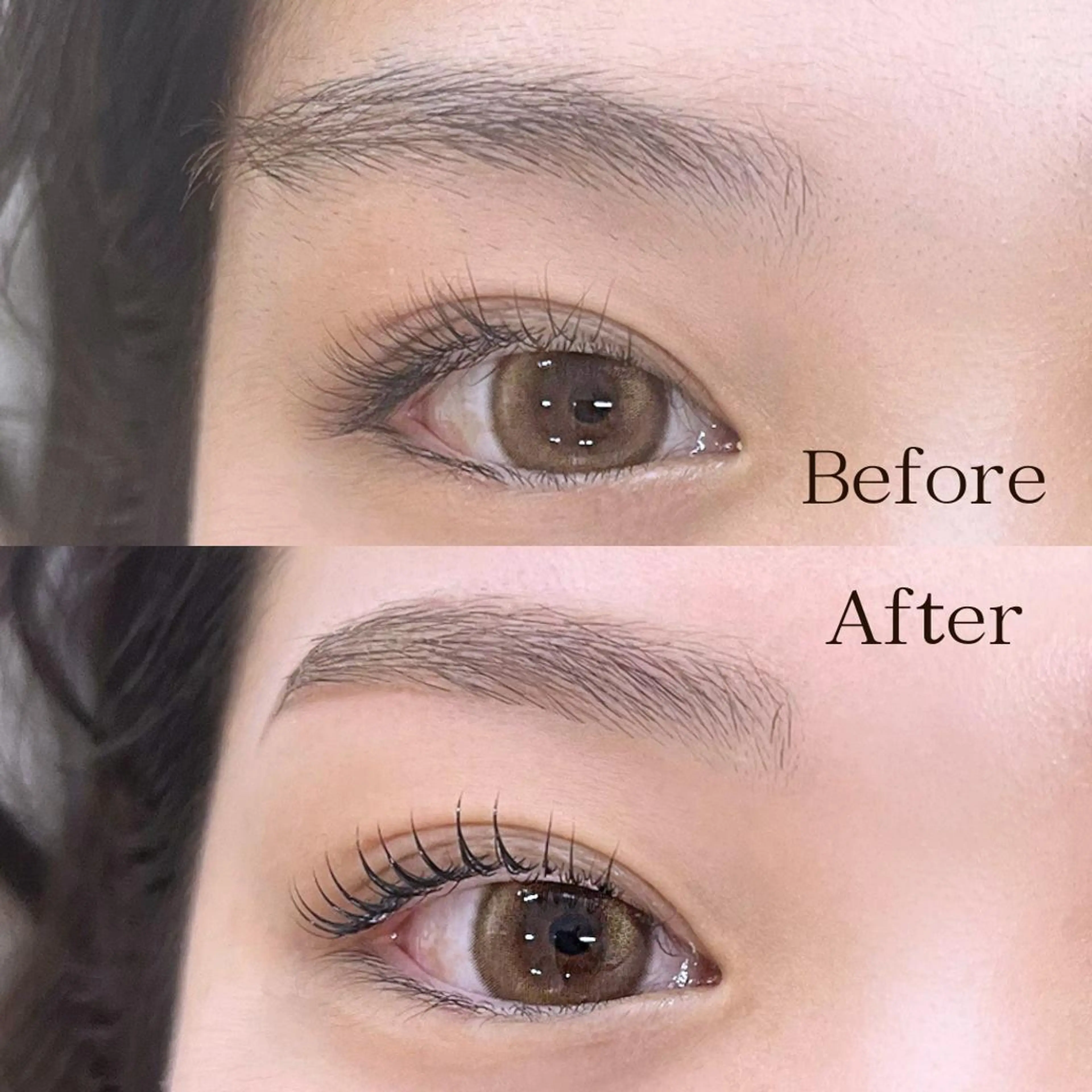 マツエク・マツパ 一重×まつ毛パーマ 骨格似合わせ眉WAX 眉まつ毛専門/あすみの眉毛・アイブロウイメージ