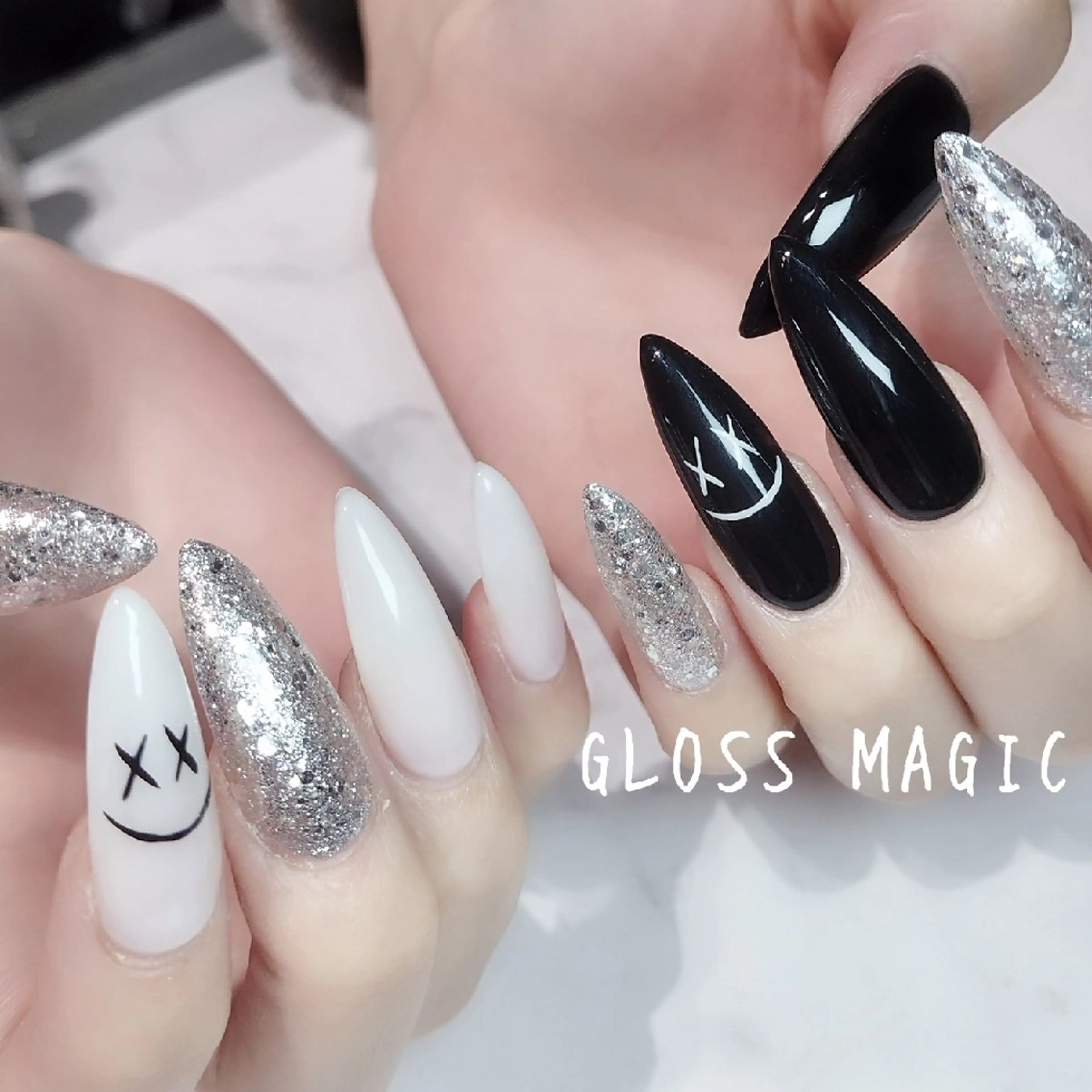 ネイル ハンドネイル あ きのネイルデザイン