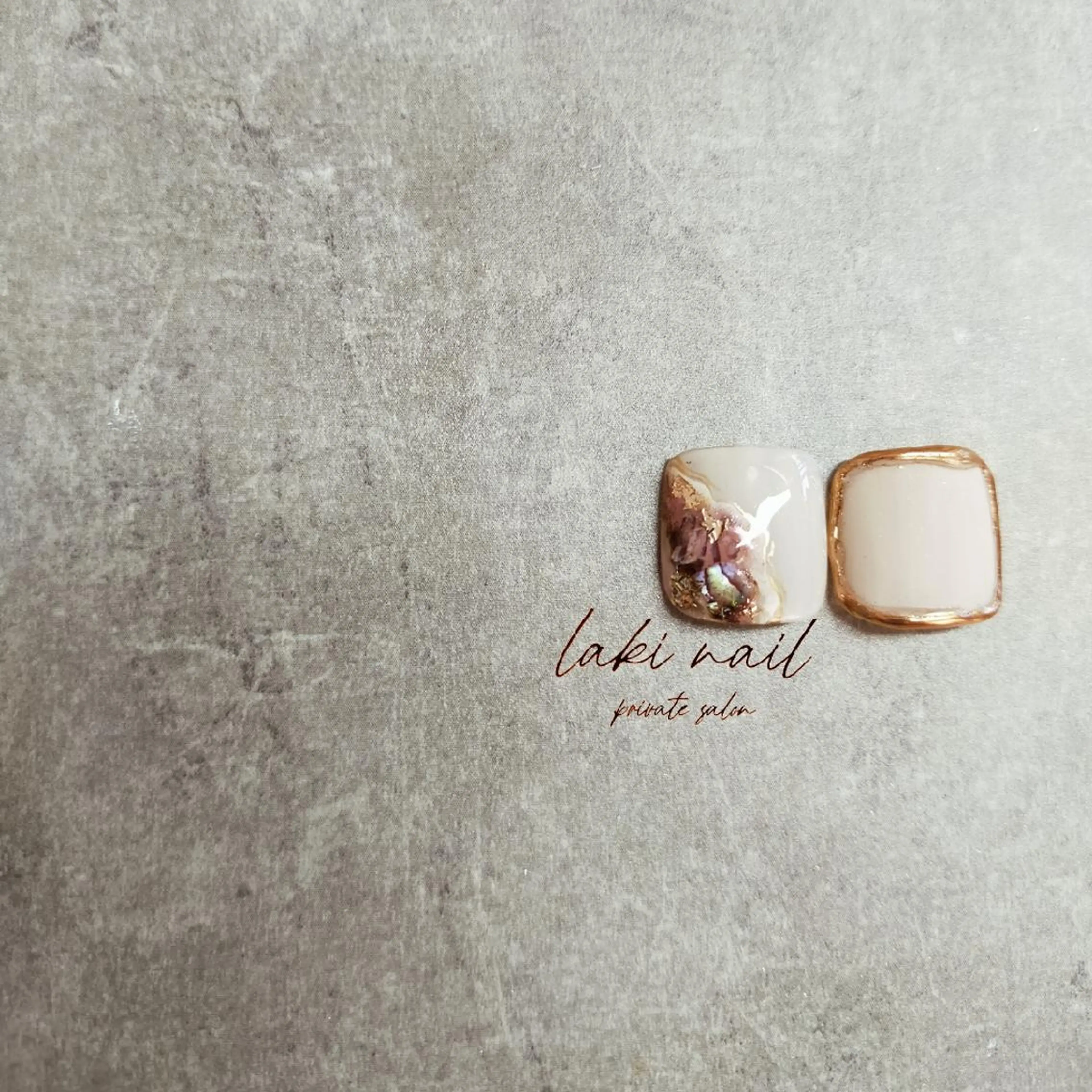 ネイル フットネイル フットネイル by lakiのネイルデザイン