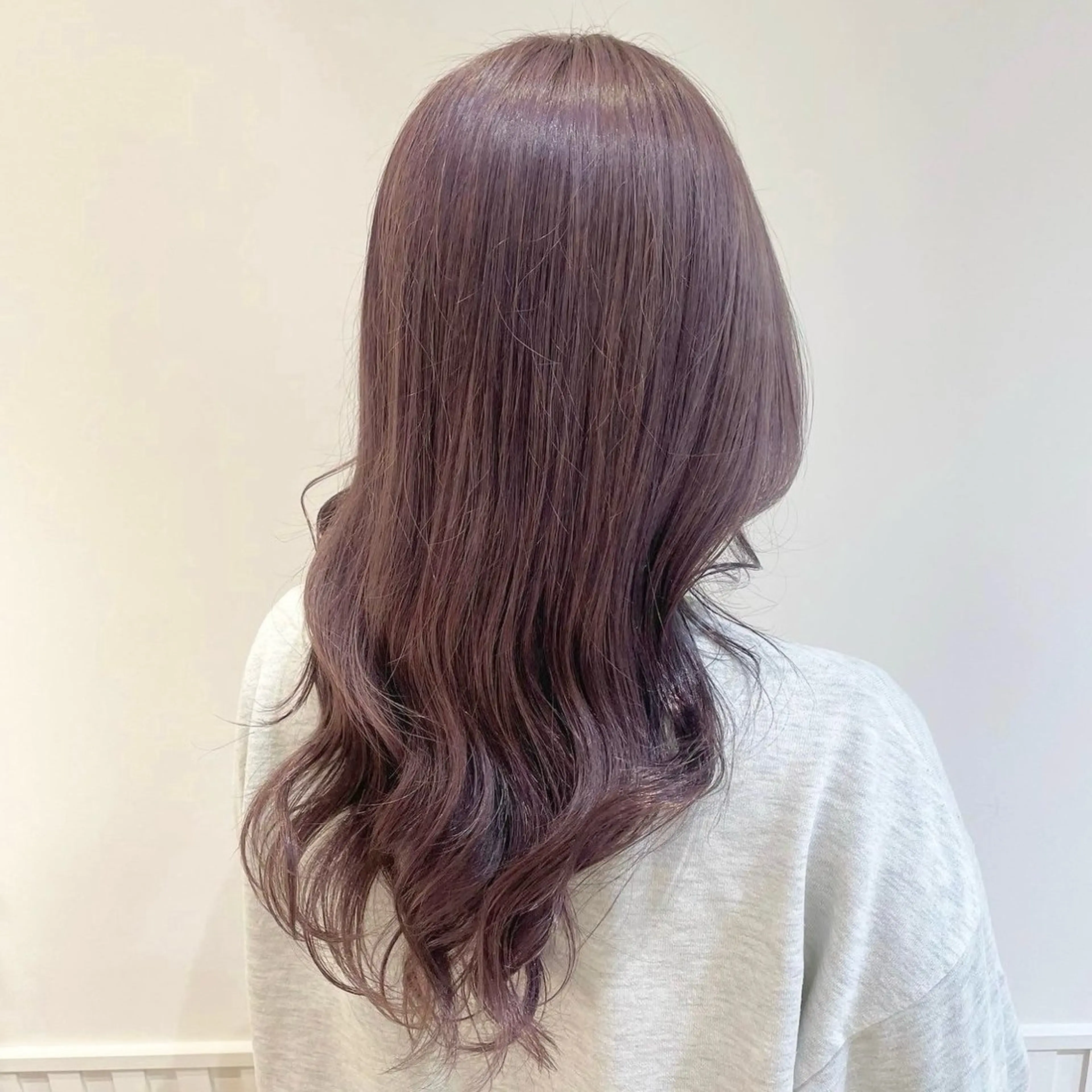 カラー ブリーチ ラベンダーカラー ラベンダーピンク ピンクカラー カットモデル募集中 𓂃⟡.·　サヤのヘアスタイル