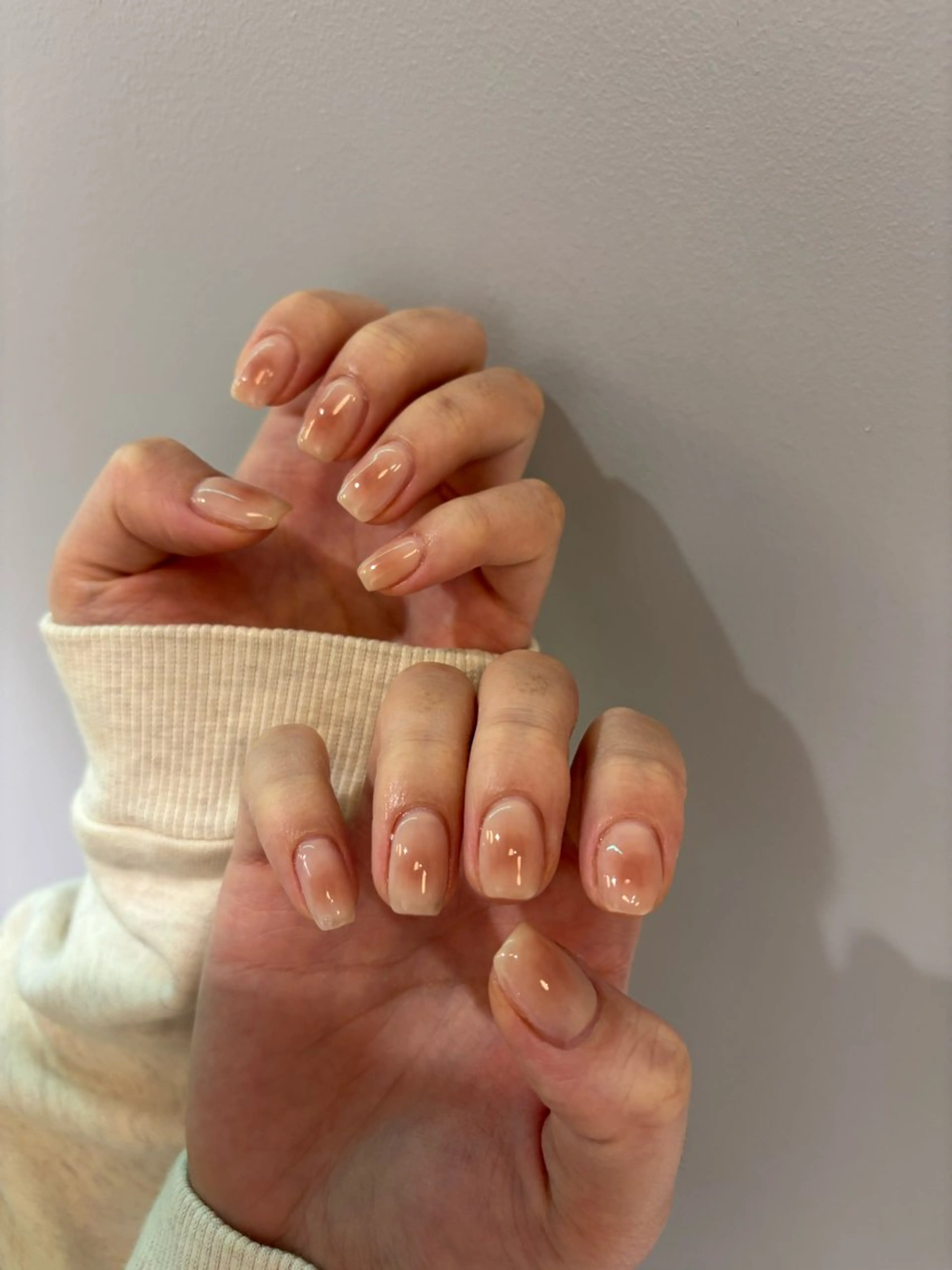 【hand】オフありチークネイル💖 ¥3000 (120分)の写真
