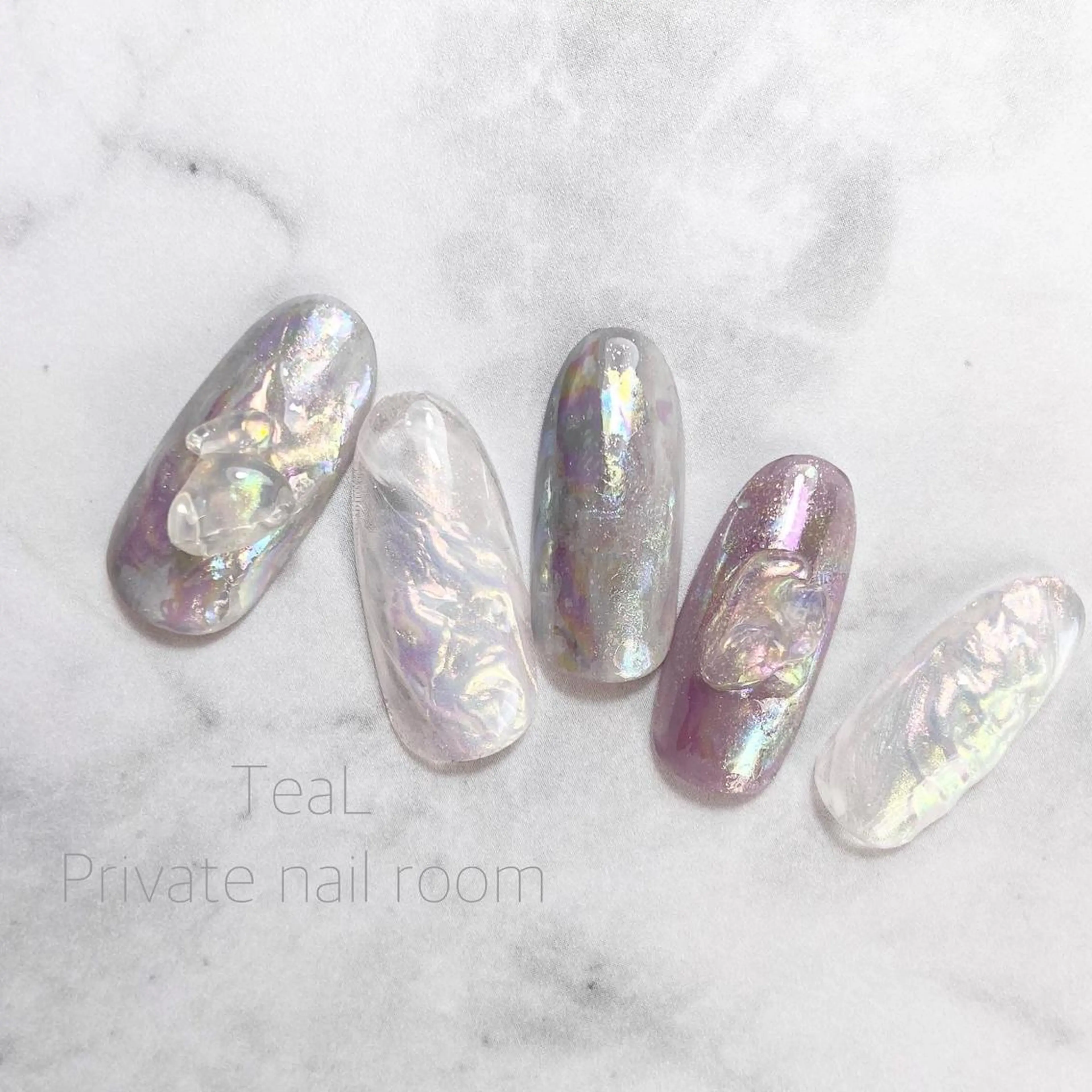 ネイル ハンドネイル TeaL nailのネイルデザイン