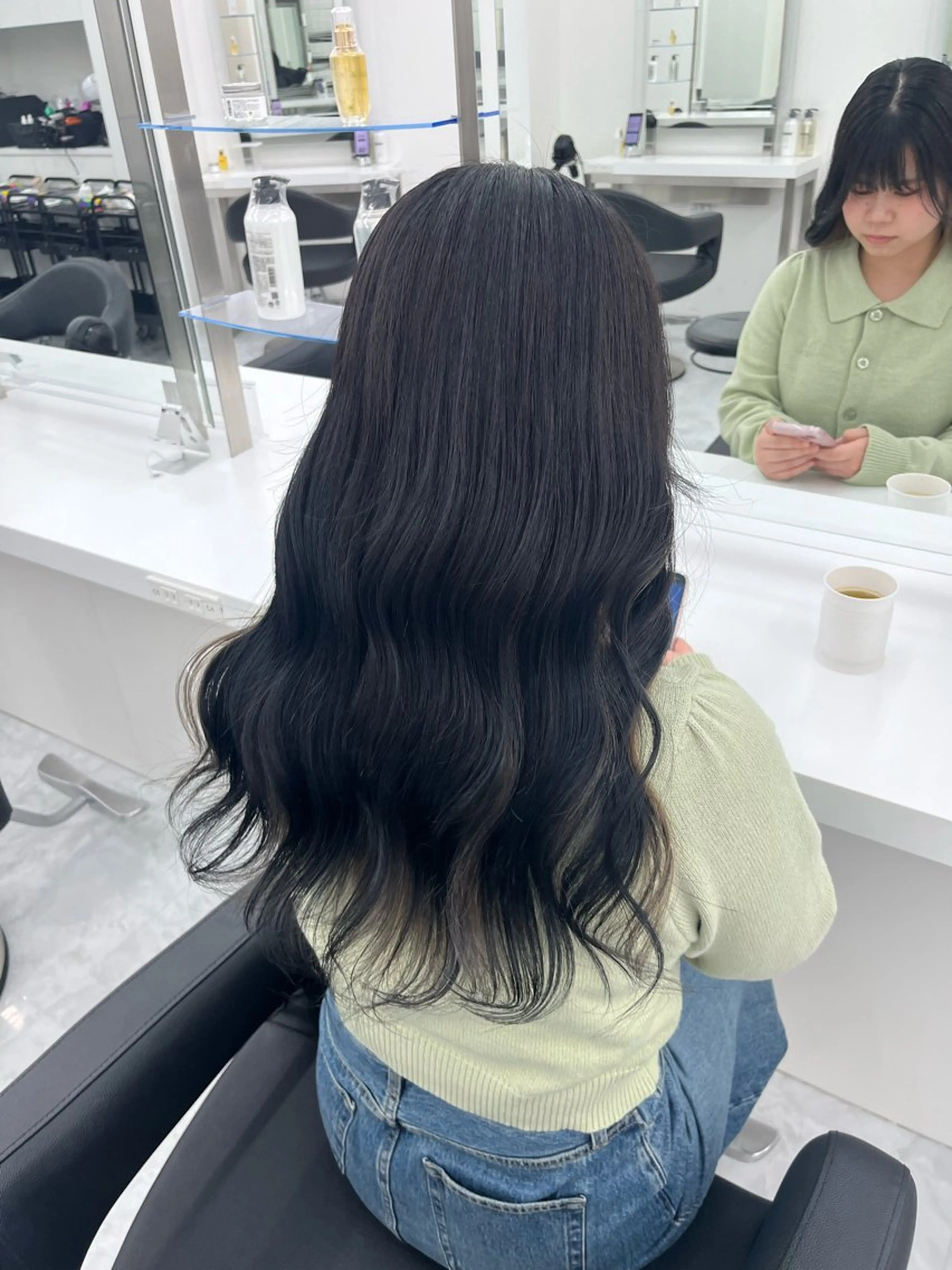 ロング カラー ヘアアレンジ 艶髪ハイトーン🫧 Kurehaのヘアスタイル