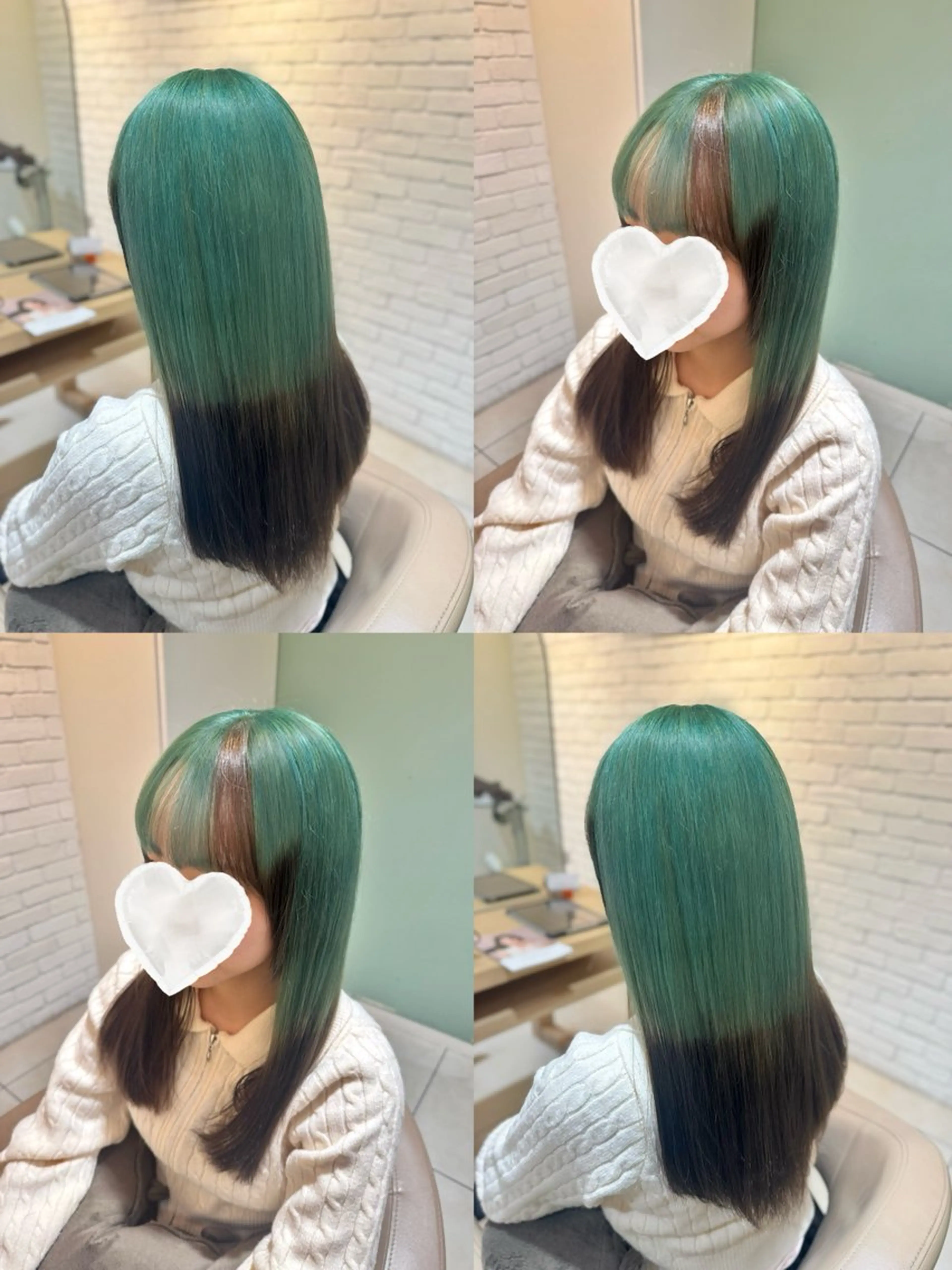 ロング カラー デザインカラー ヘアカラー トリートメント 🫧🧸カラーリスト 🫧MIO🧸🫧のヘアスタイル