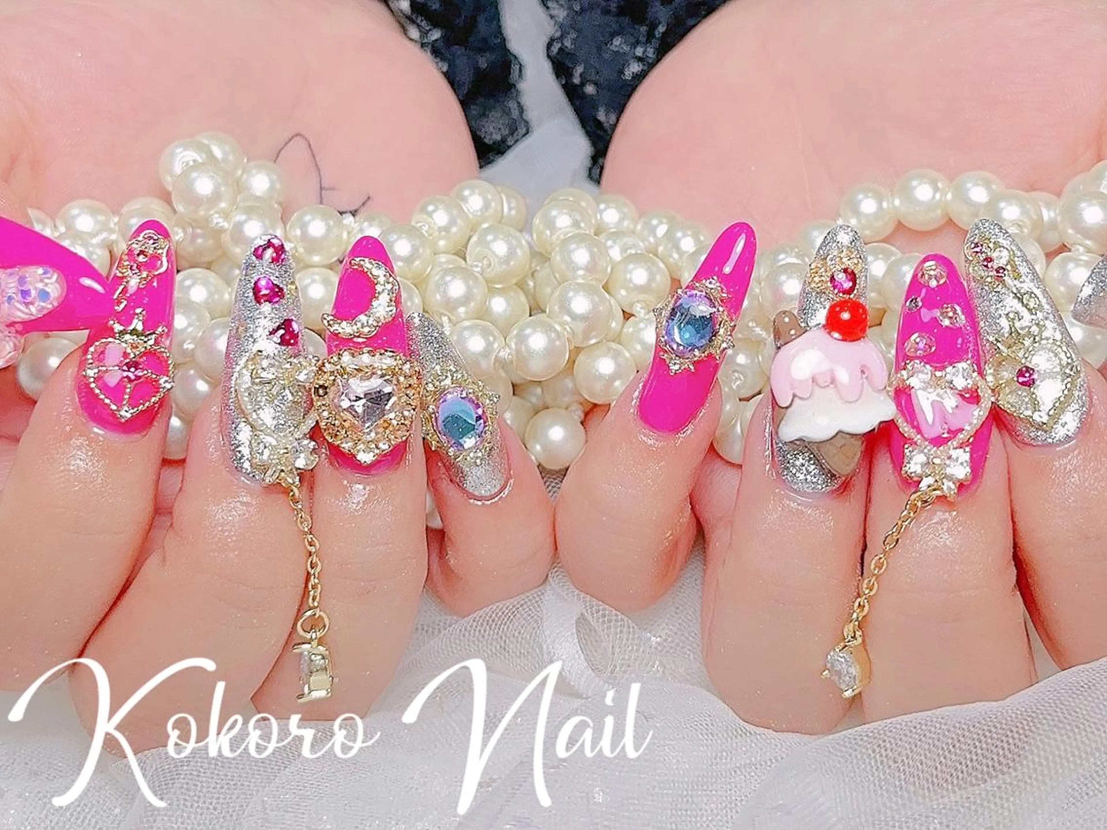 ネイル ハンドネイル 💗KOKORO NAIL💗のネイルデザイン