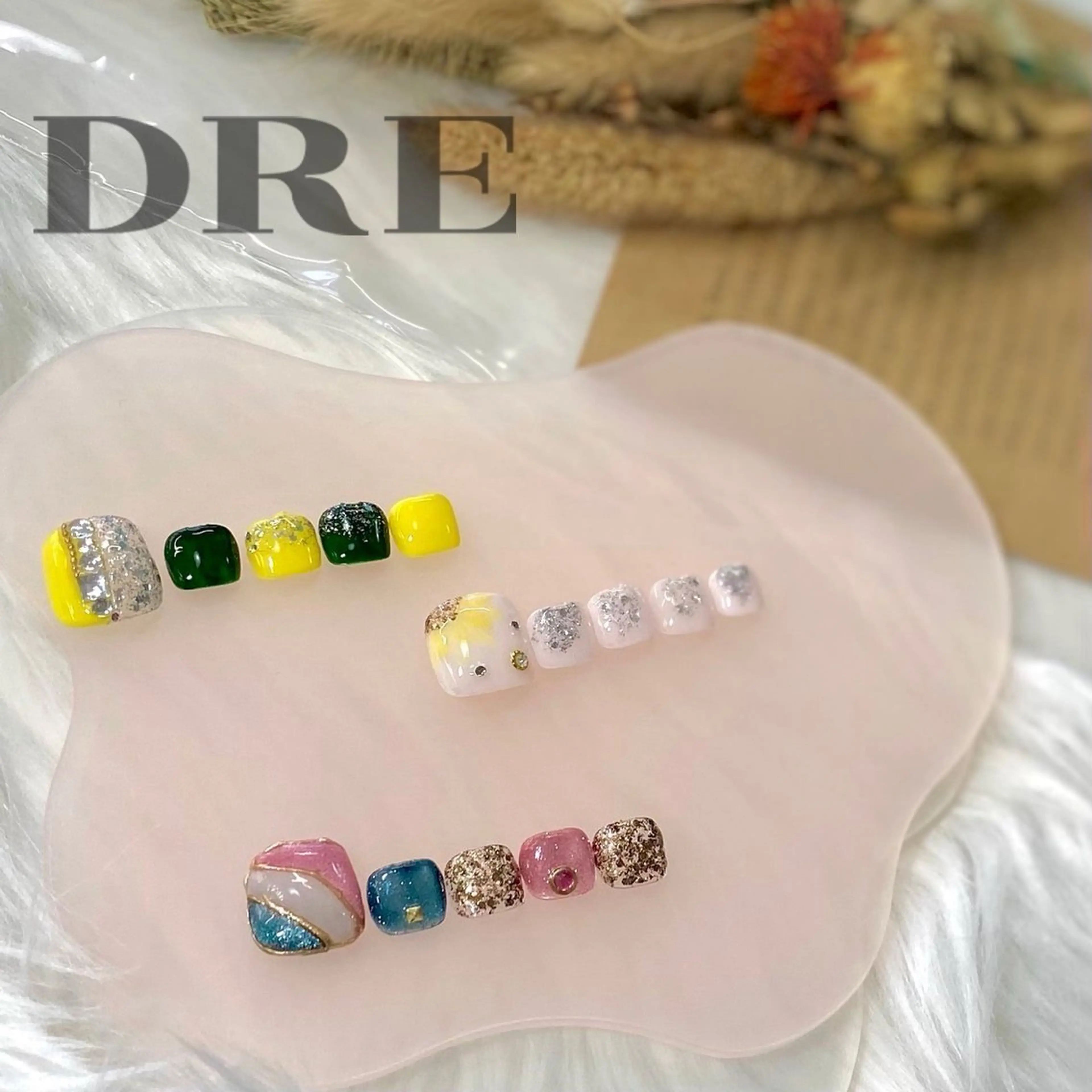 ネイル フットネイル フットネイル salonDRE AZUSAのネイルデザイン