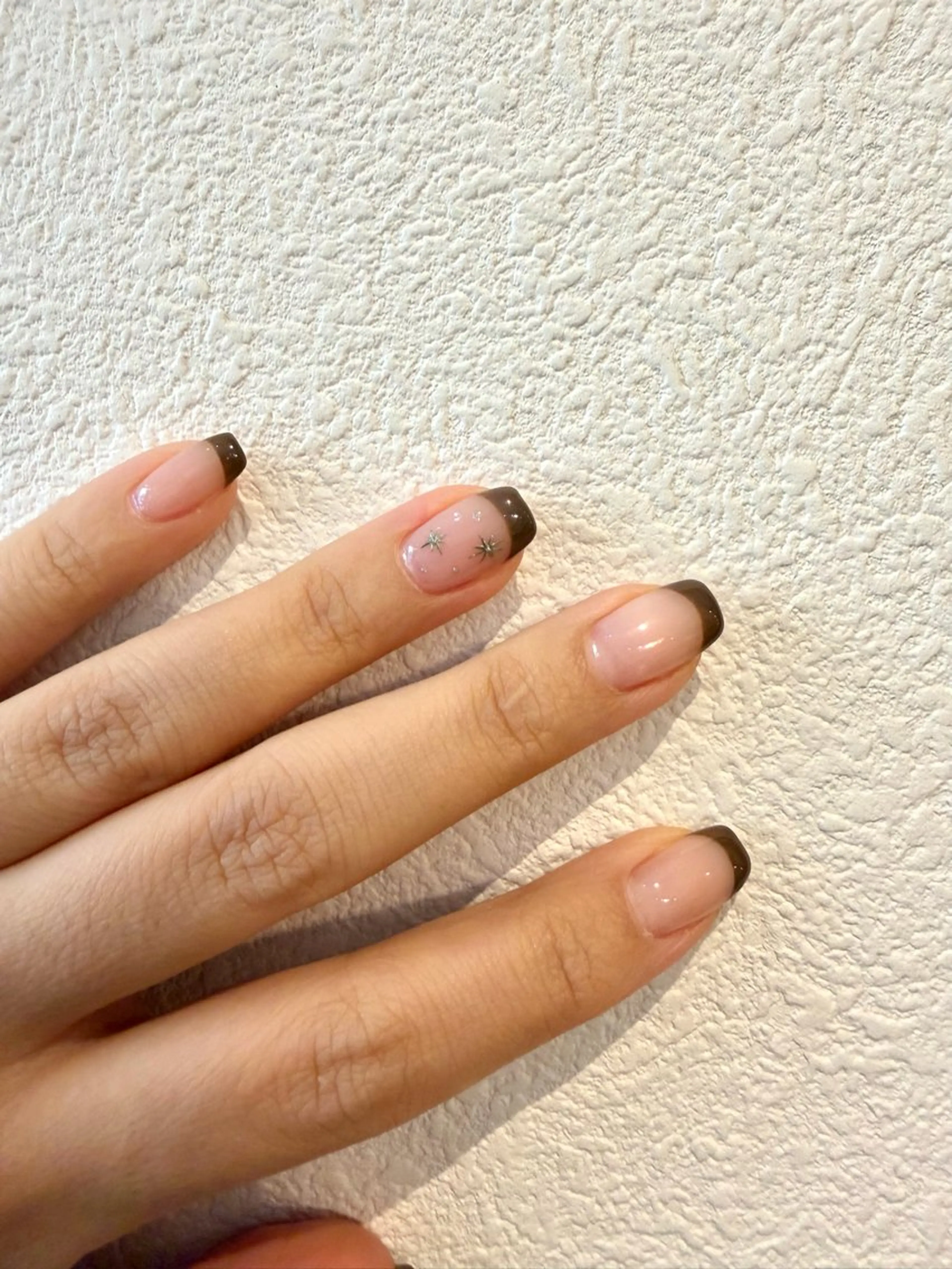 ネイル フレンチネイル Lei nail Tomokaのネイルデザイン