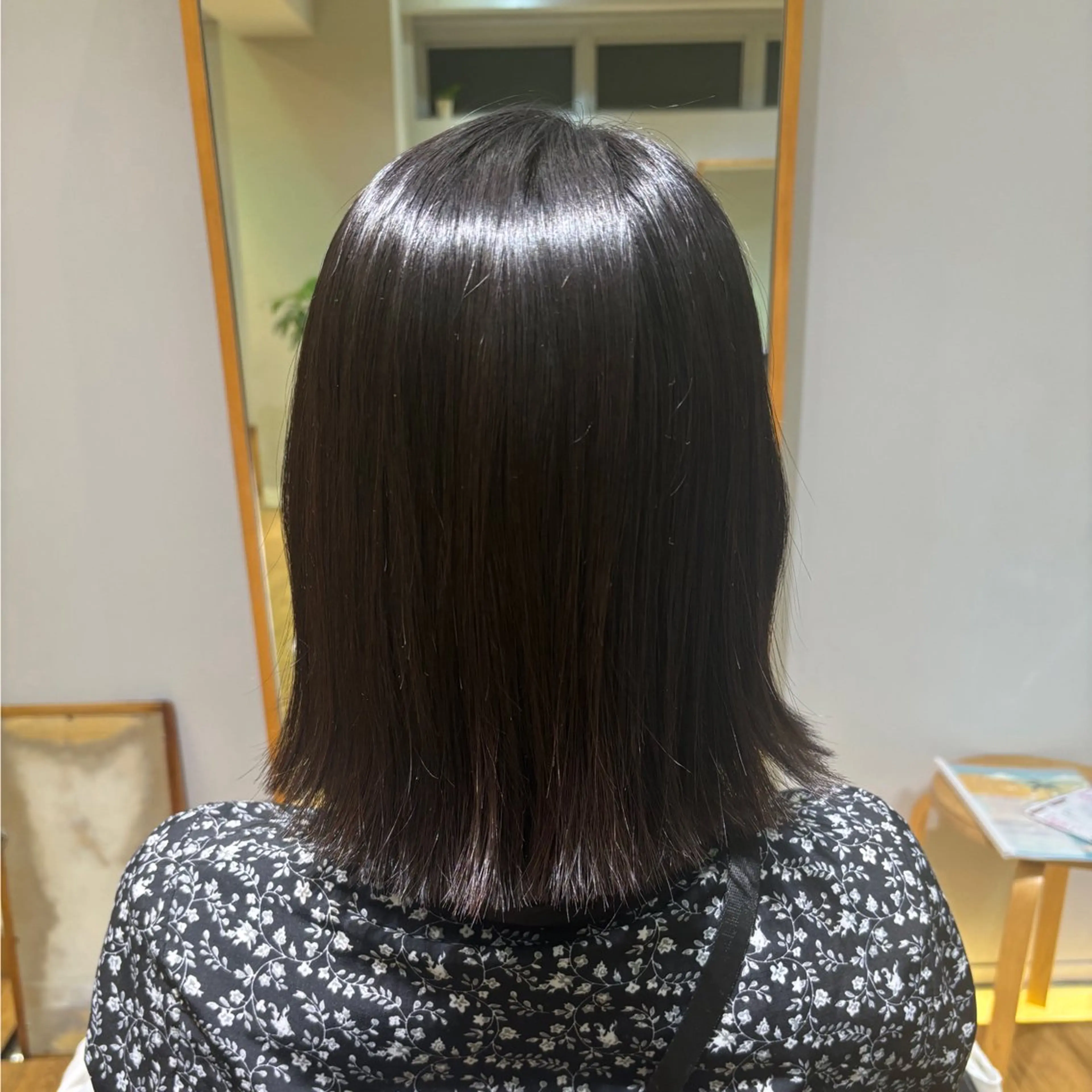 ミディアム パーマ ミディアムパーマ ストレートパーマ 縮毛矯正 🌼似合わせパーマ /銀座🌼いでいあやのヘアスタイル