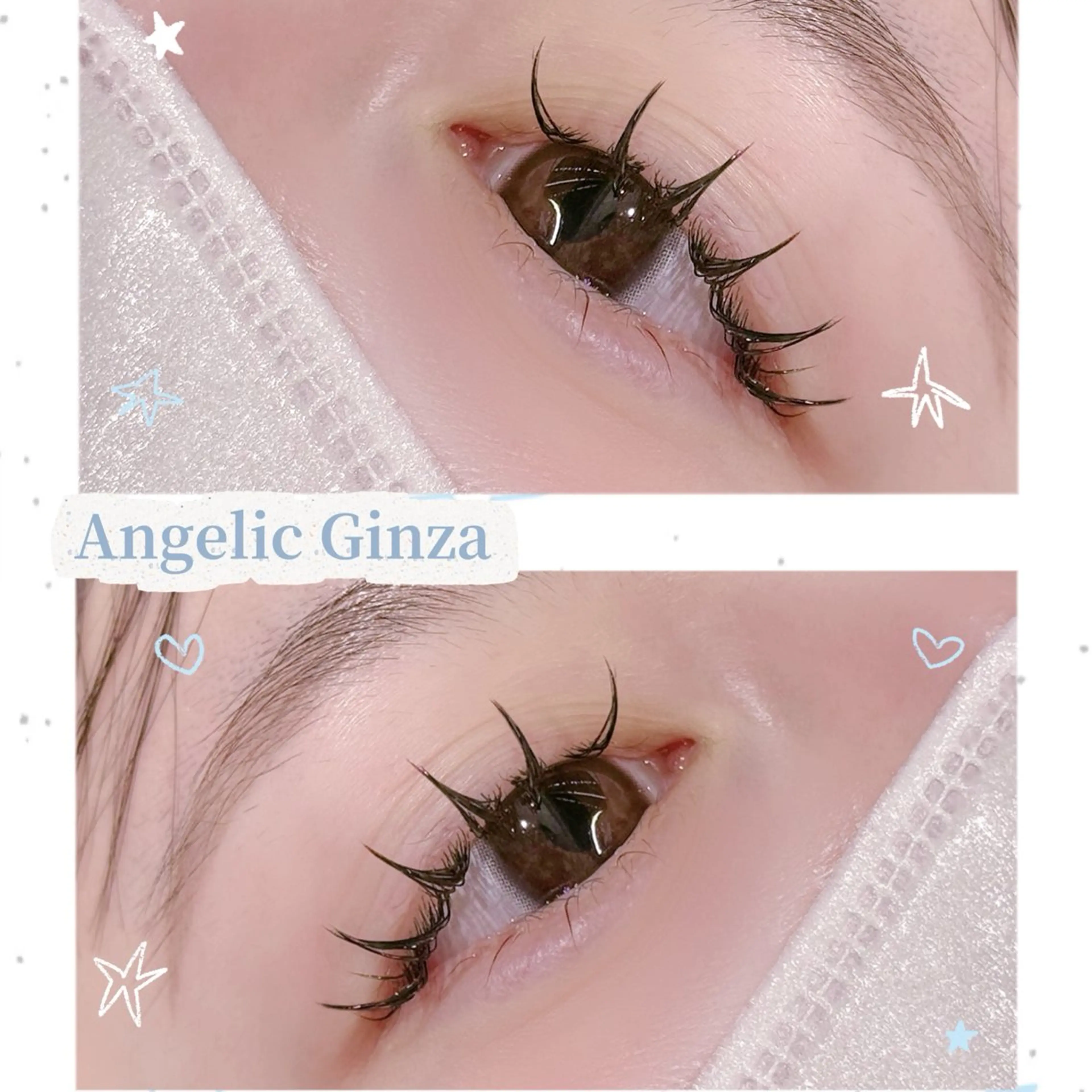 マツエク・マツパ マツパ Angelic Neneのマツエク・マツパデザイン
