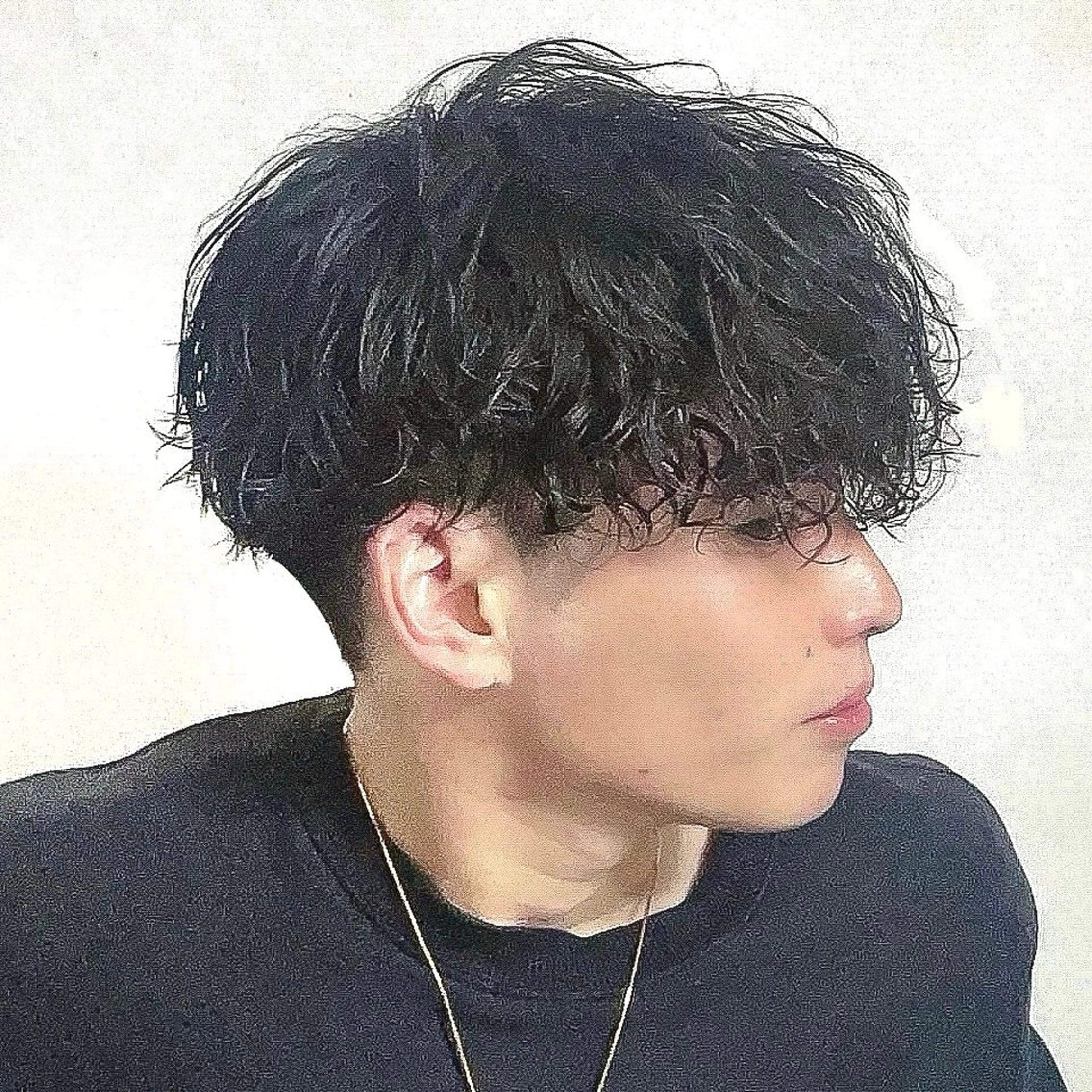 パーマ メンズ スペインカール 音頭 /曲がる 縮毛矯正 / 津田沼のヘアスタイル
