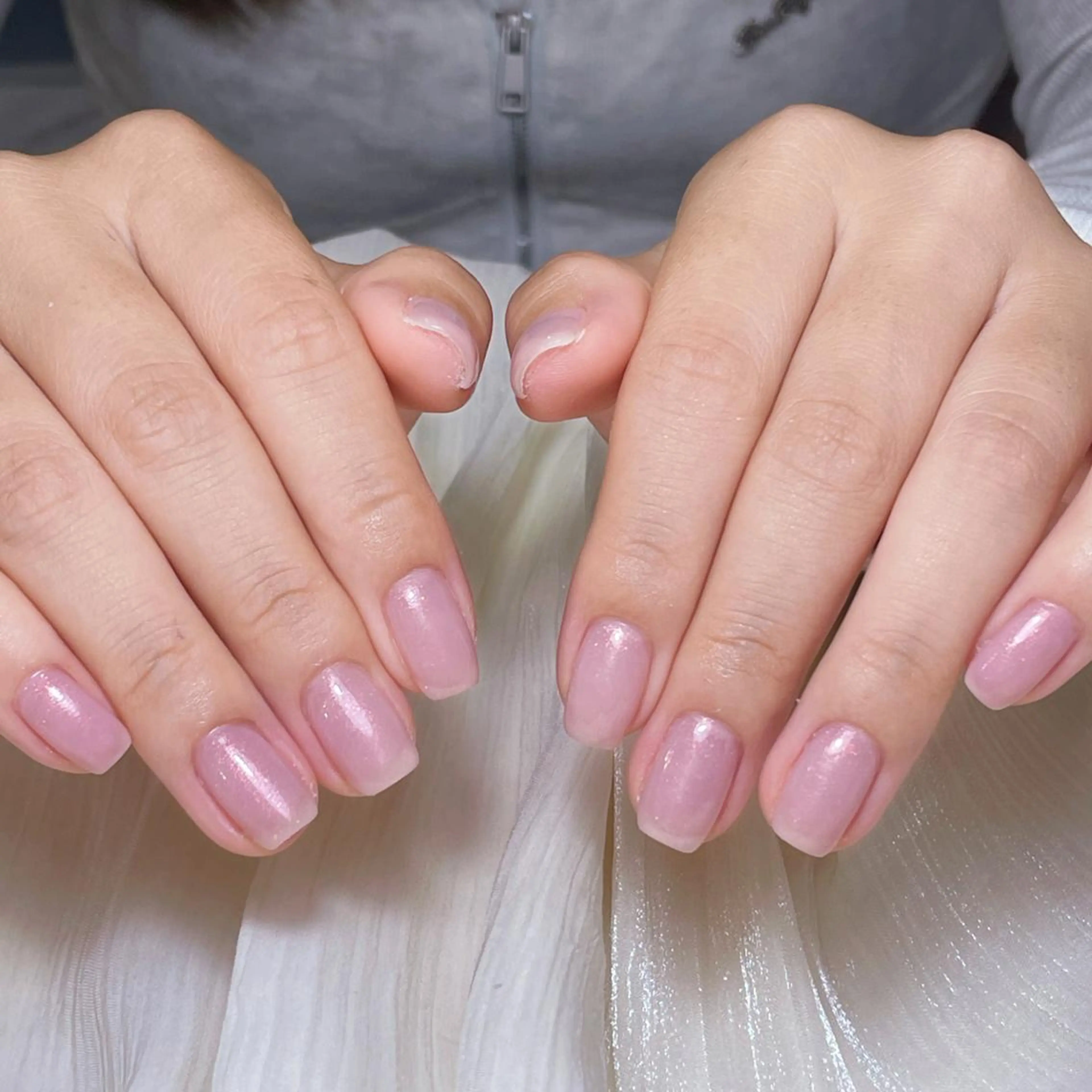 ネイル アートネイル オーロラネイル ガーリー キラキラネイル 韓国ネイル Nail Monsterのネイルデザイン